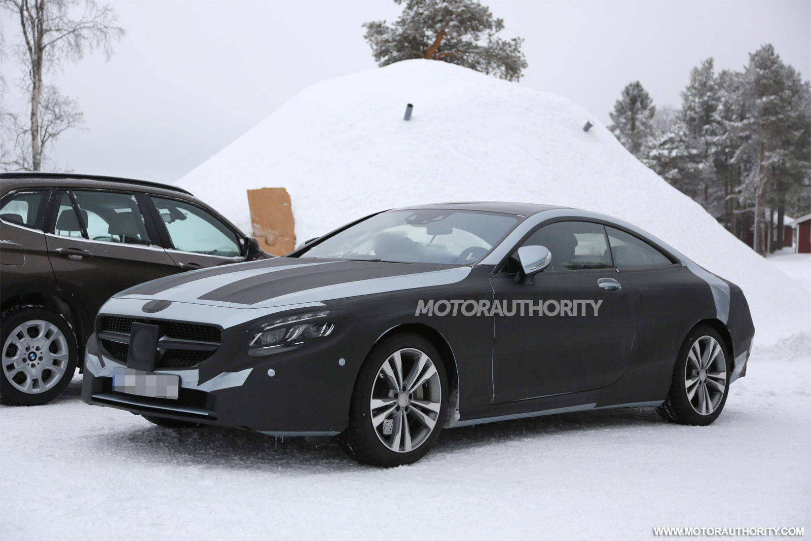 15 Mercedes Benz S Class Coupe Spy Shots With Interior