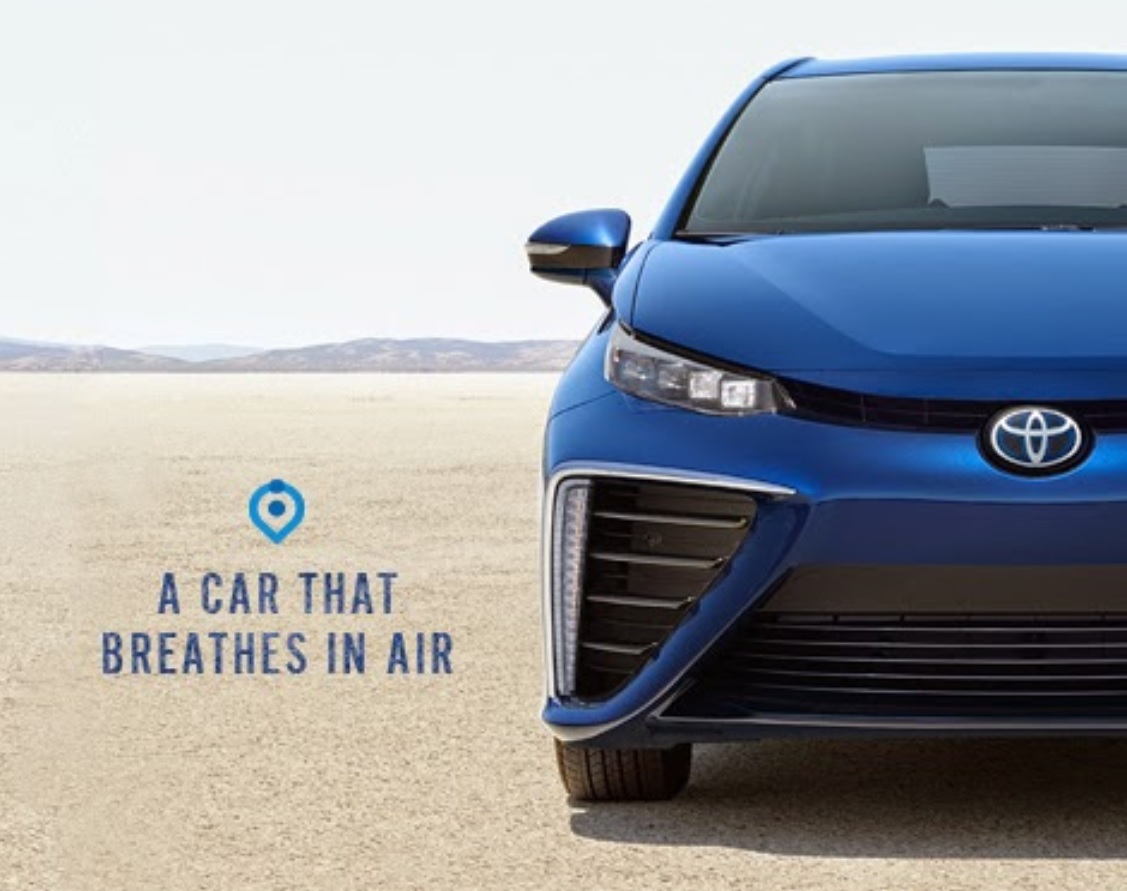 Toyota Mirai FuelCell Cars Ad Agency Should Study Engine ...