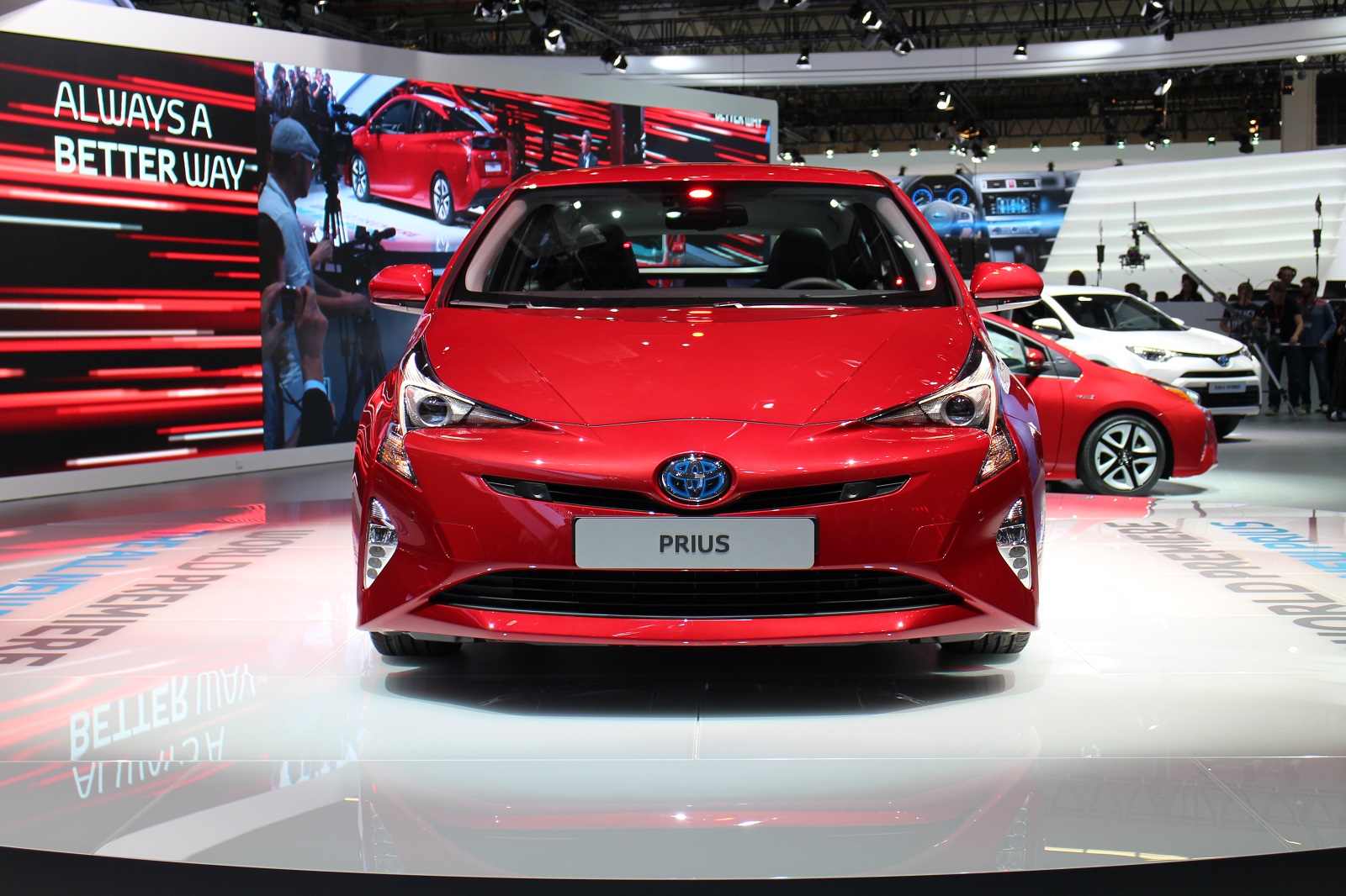 2016 Toyota Prius Official Auto Show Debut At Frankfurt Motor Show