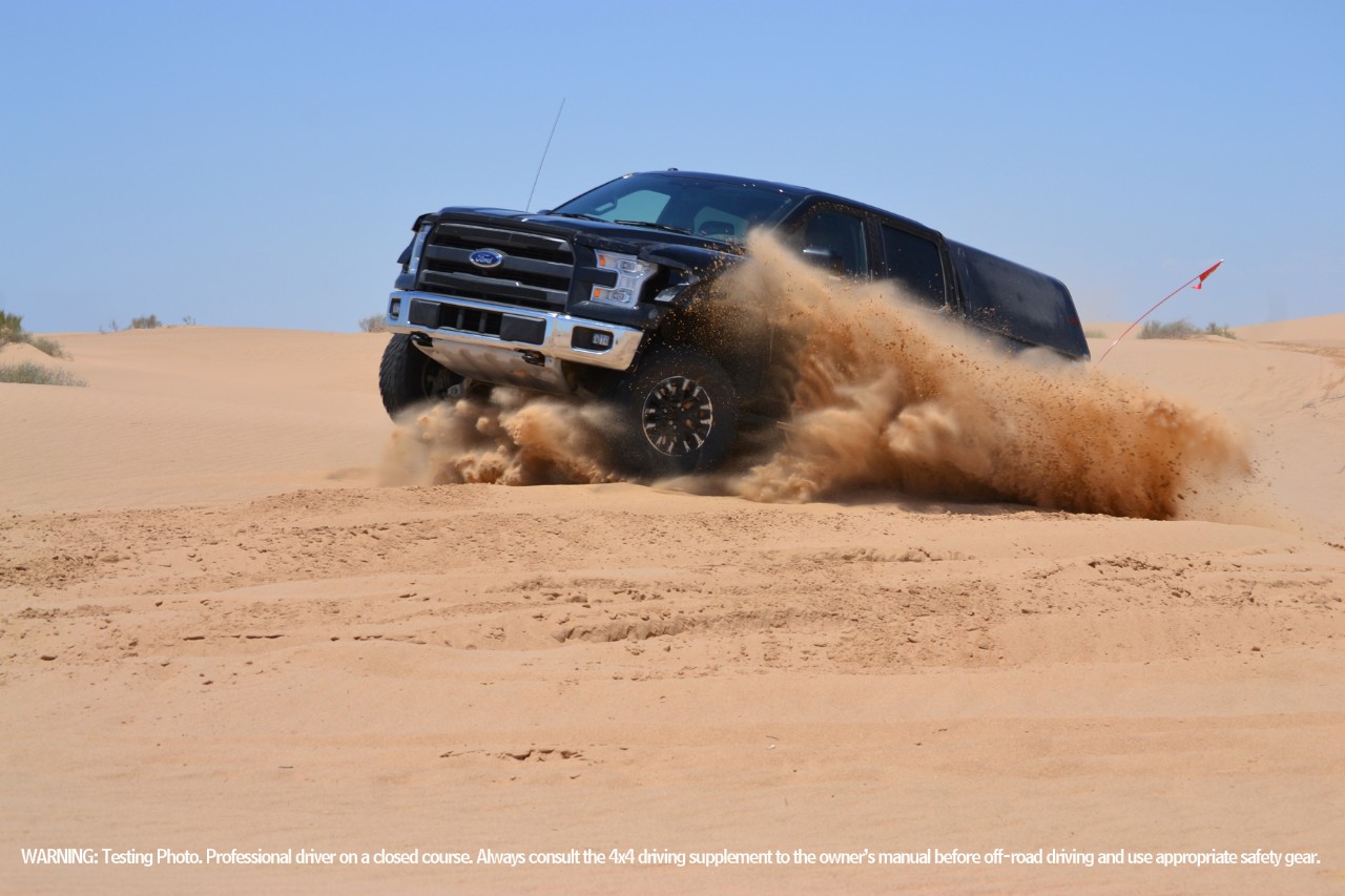 2017 Ford F 150 Raptor Attacks The Dunes 