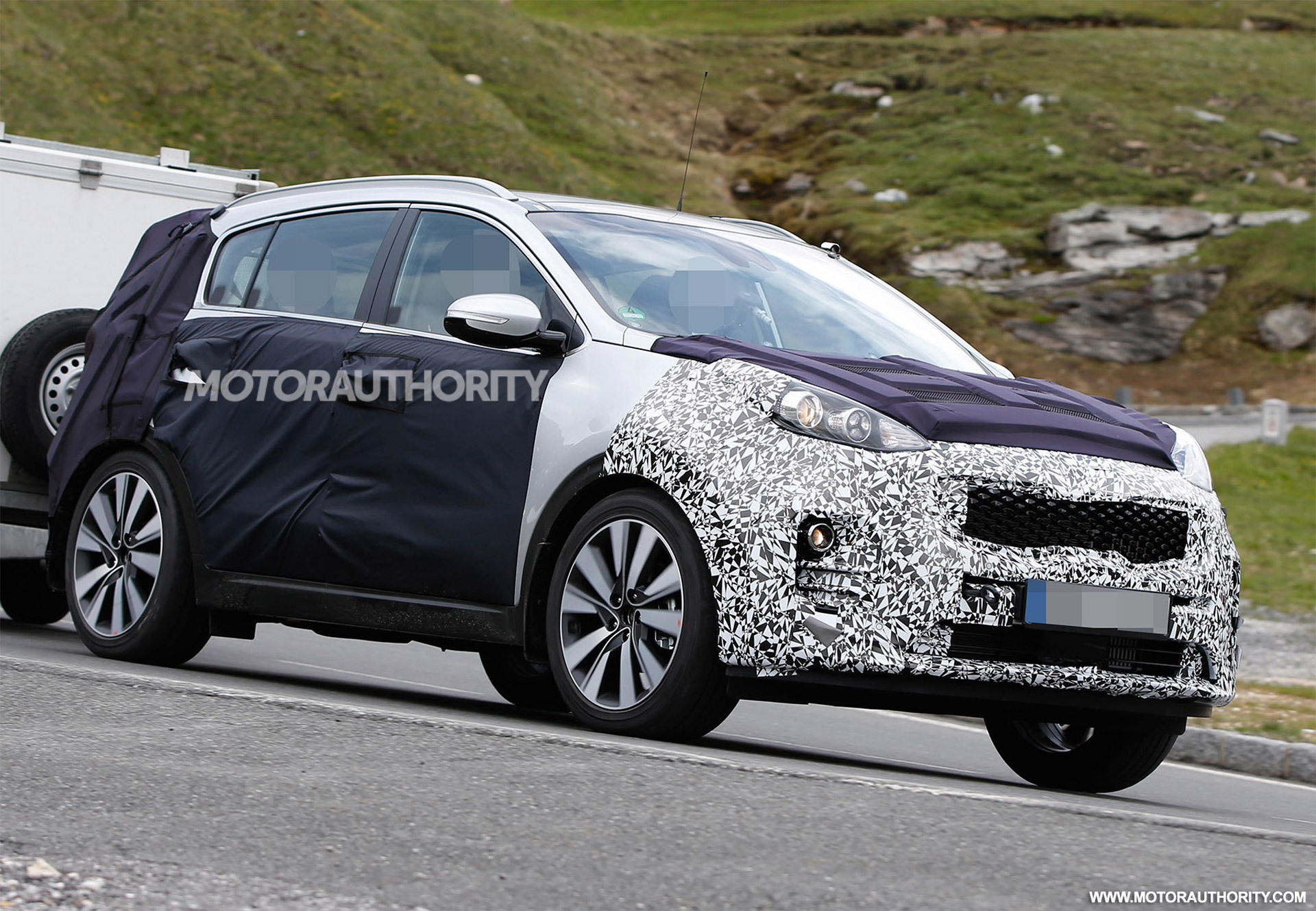 2017 Kia Sportage Spy Shots