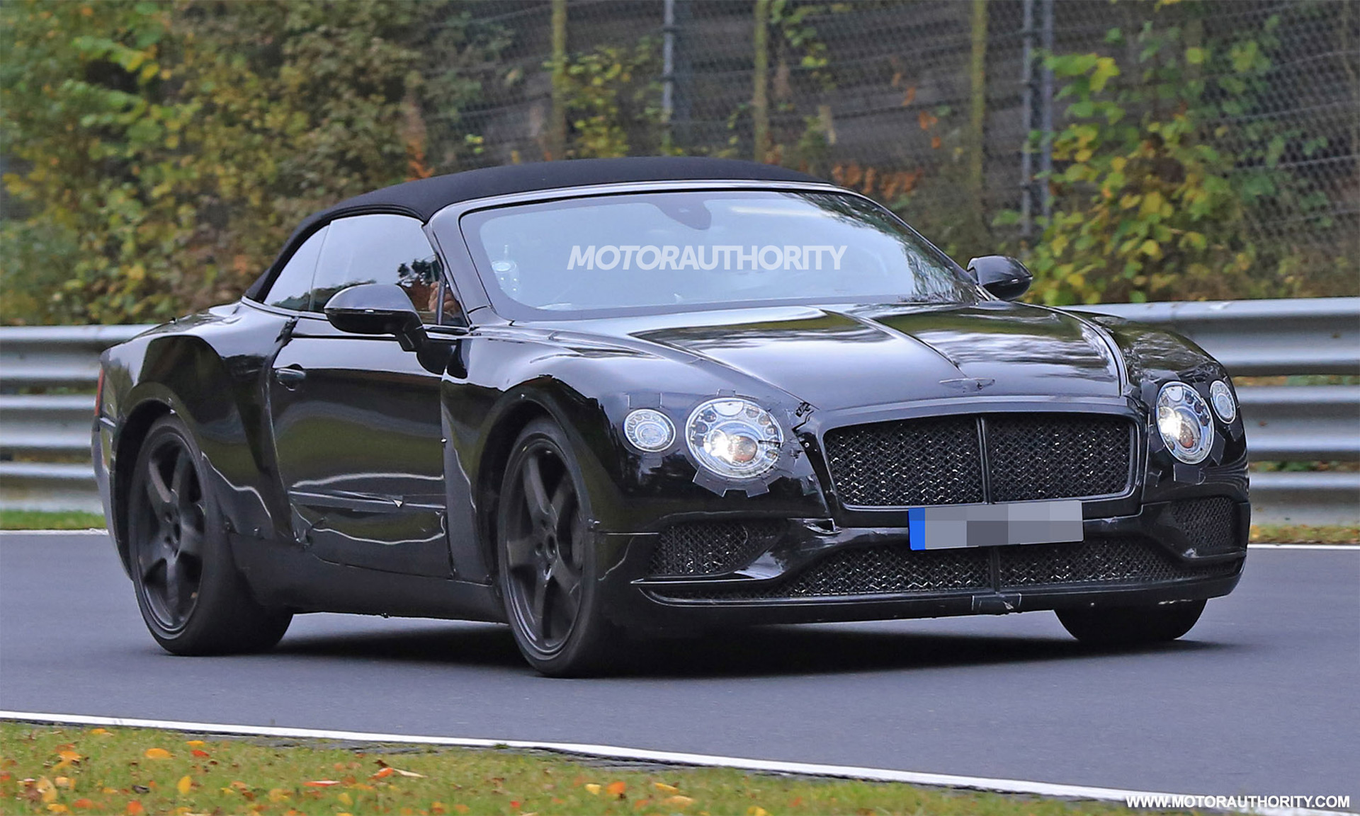 2018 Bentley Continental GT Convertible spy shots