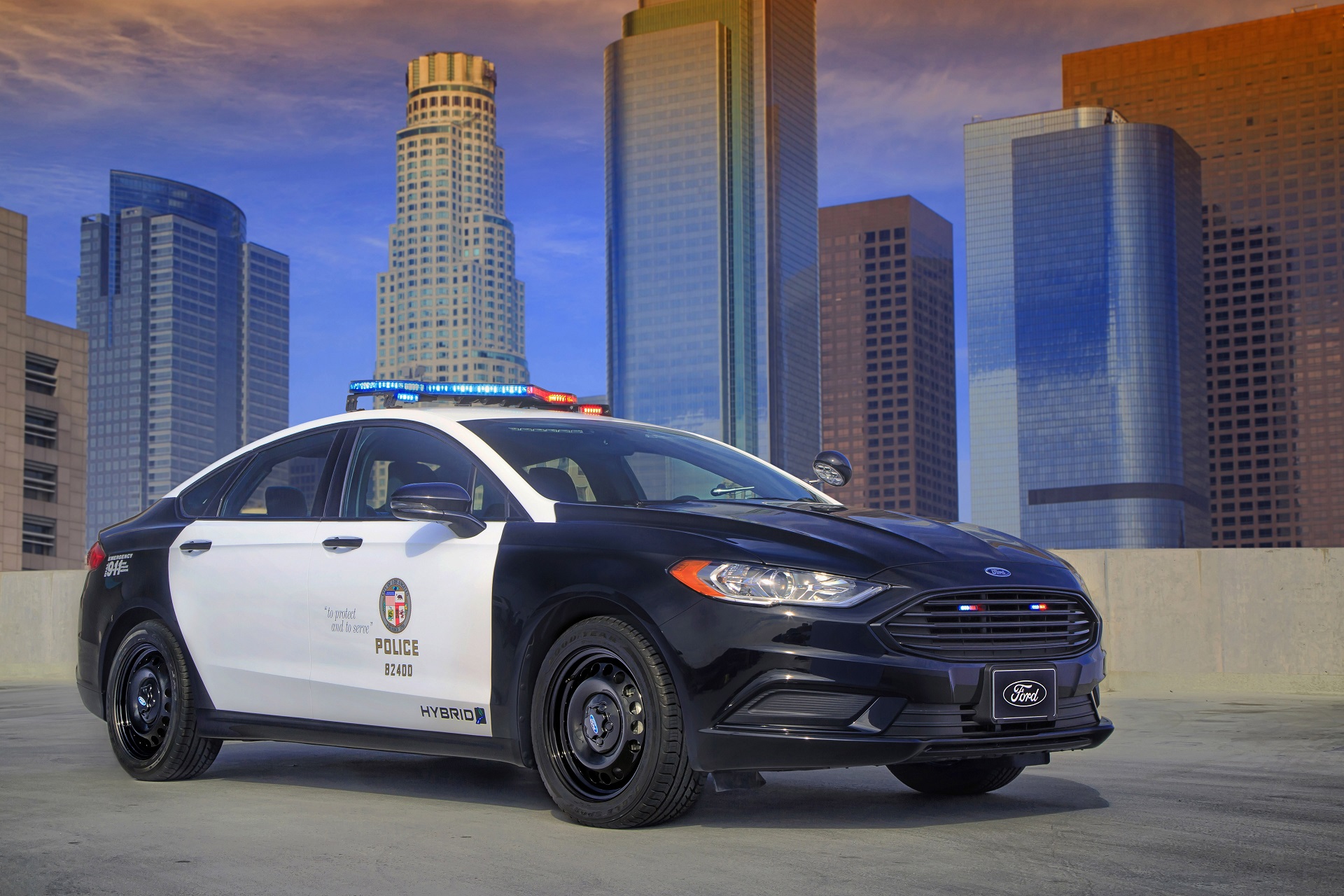 Ford Fusion Becomes First Police Pursuit Rated Hybrid Car