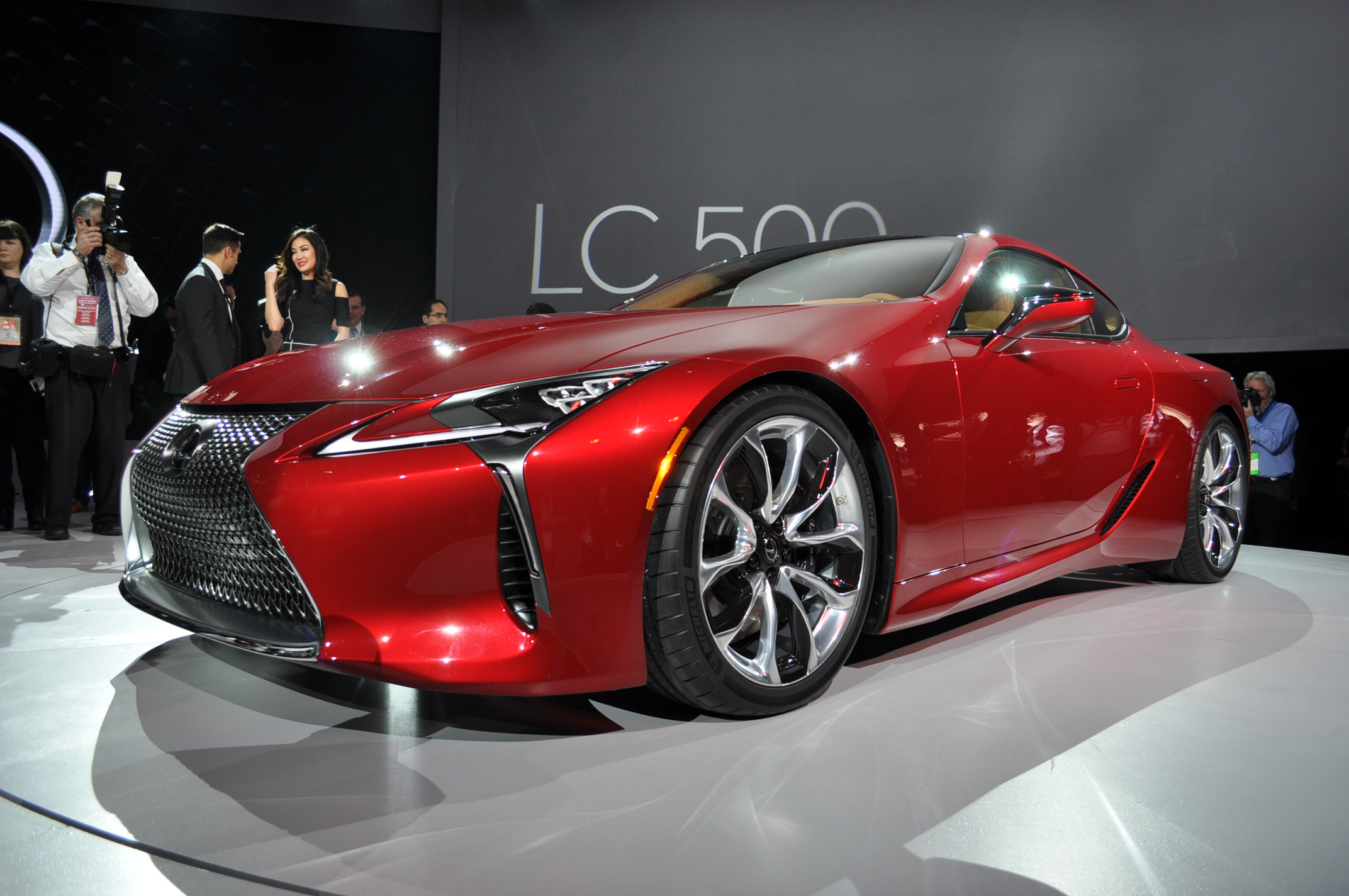 2018 Lexus Lc Coupe Bows With V 8 Power 10 Speed Auto