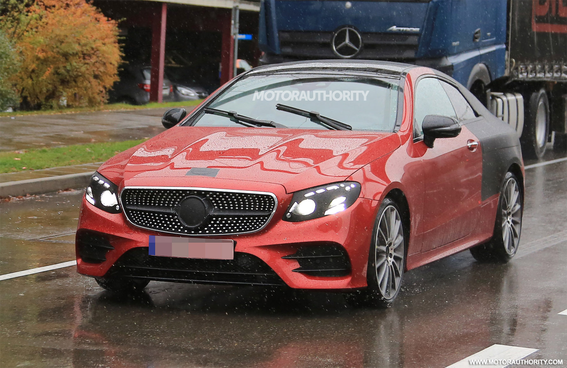 2018 Mercedes Benz E Class Coupe Spy Shots And Video