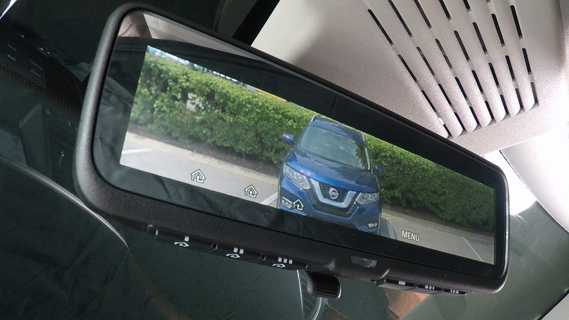 2018 Armada is first Nissan with video streaming rearview mirror