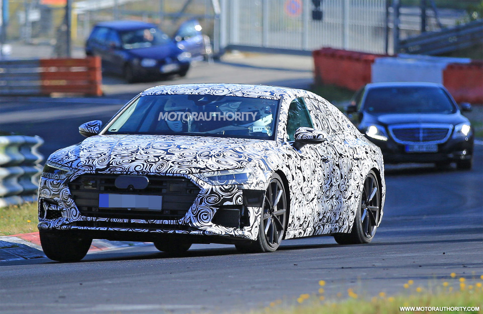 2019 Audi S7 spy shots and video
