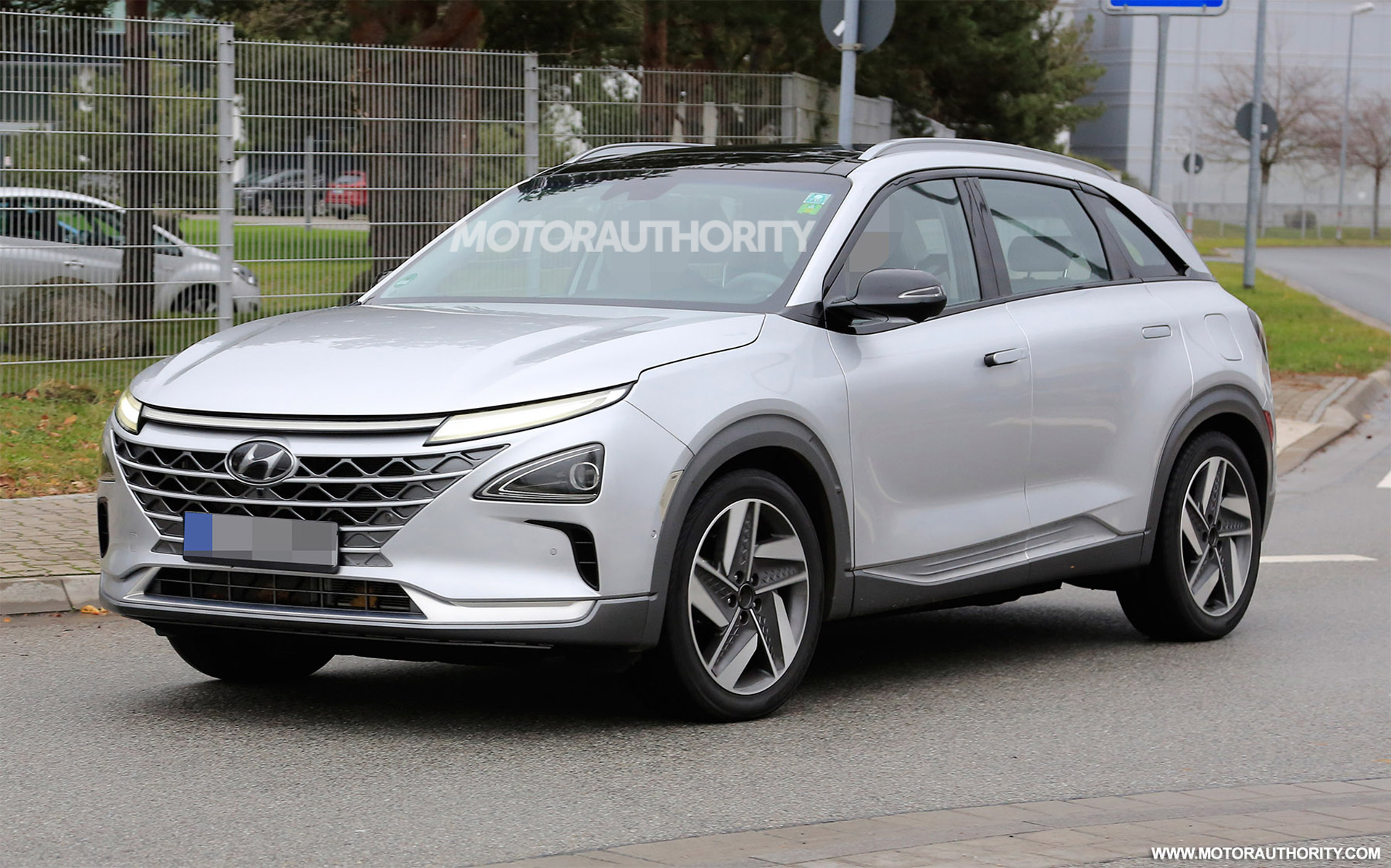 2019 Hyundai Fuel Cell Suv Spy Shots