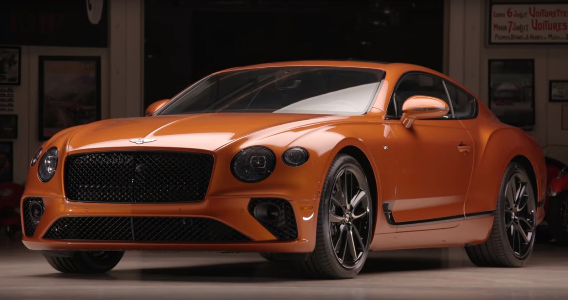 2020 Bentley Continental Gt Visits Jay Leno S Garage