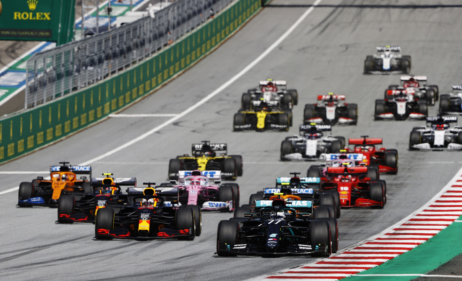 Mercedes' Bottas comes out on top at 2020 Formula One Austrian Grand Prix