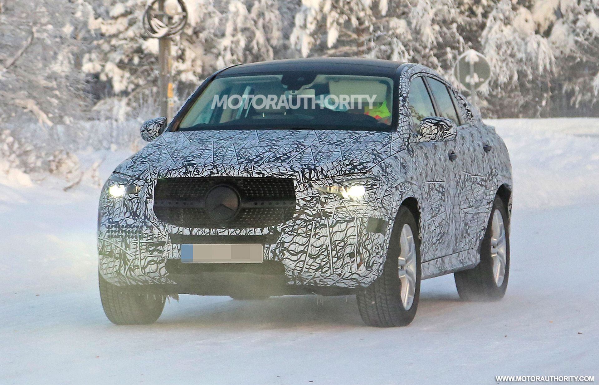Mercedes Benz Gle Coupe Spy Shots And Video