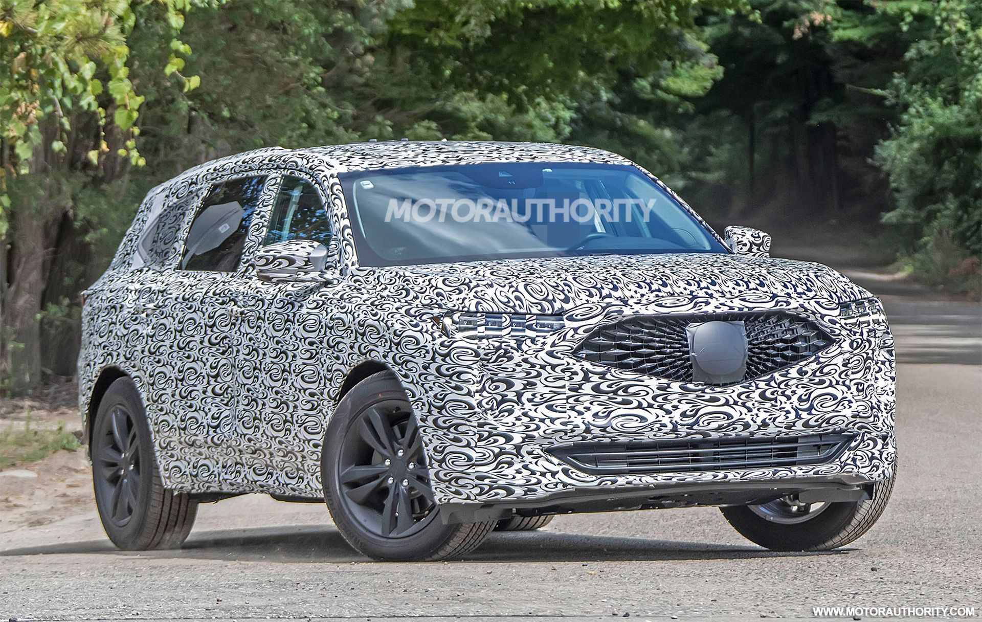 8 Acura MDX spy shots: Popular crossover to be graced with