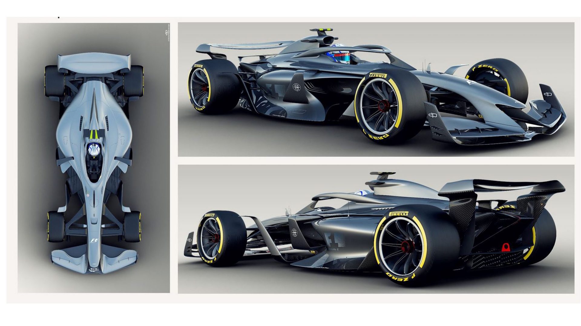 2021 F1 car design proposals focus on aerodynamics for better racing