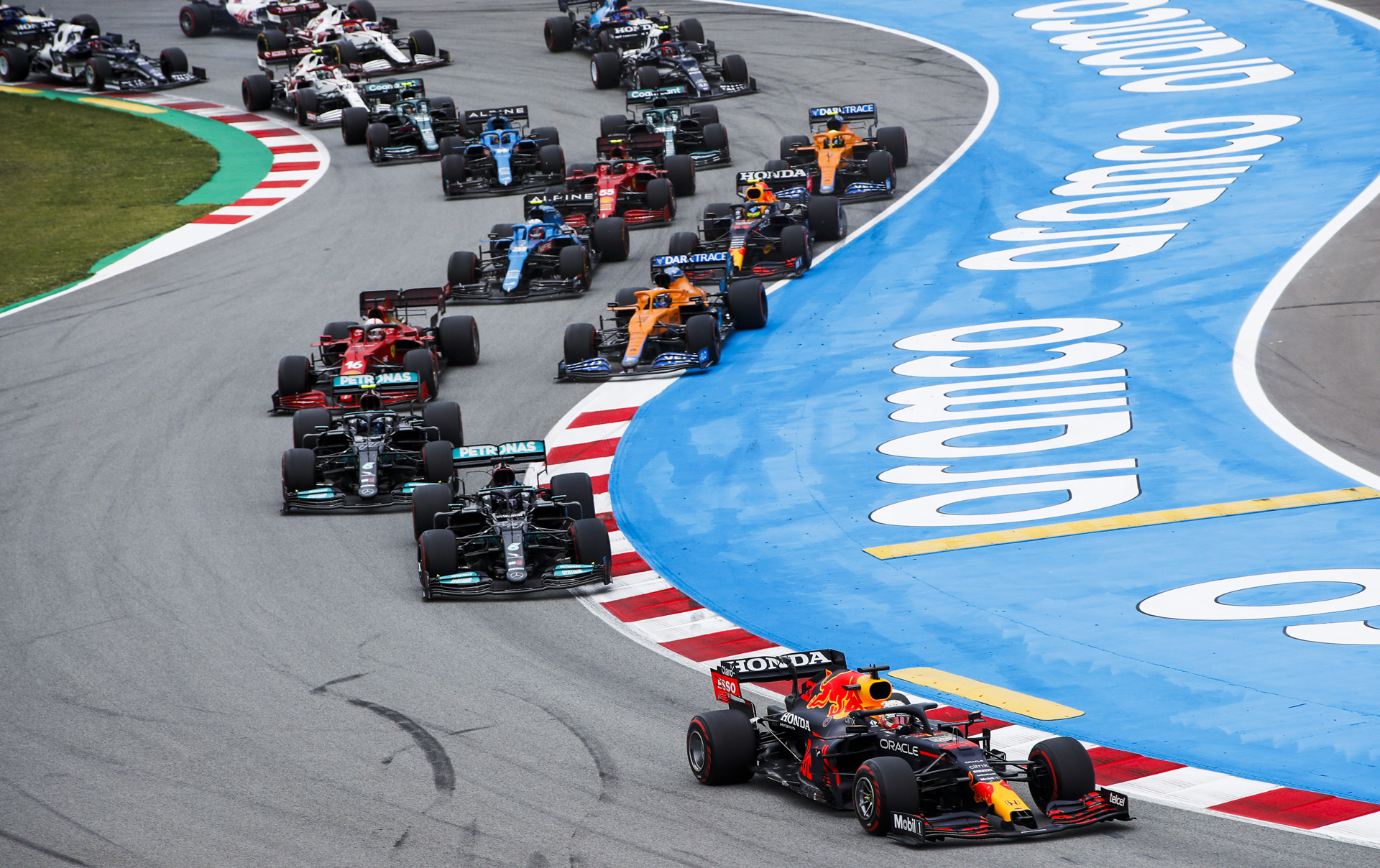 Late pass secures Hamilton 2021 Formula One Spanish Grand Prix win