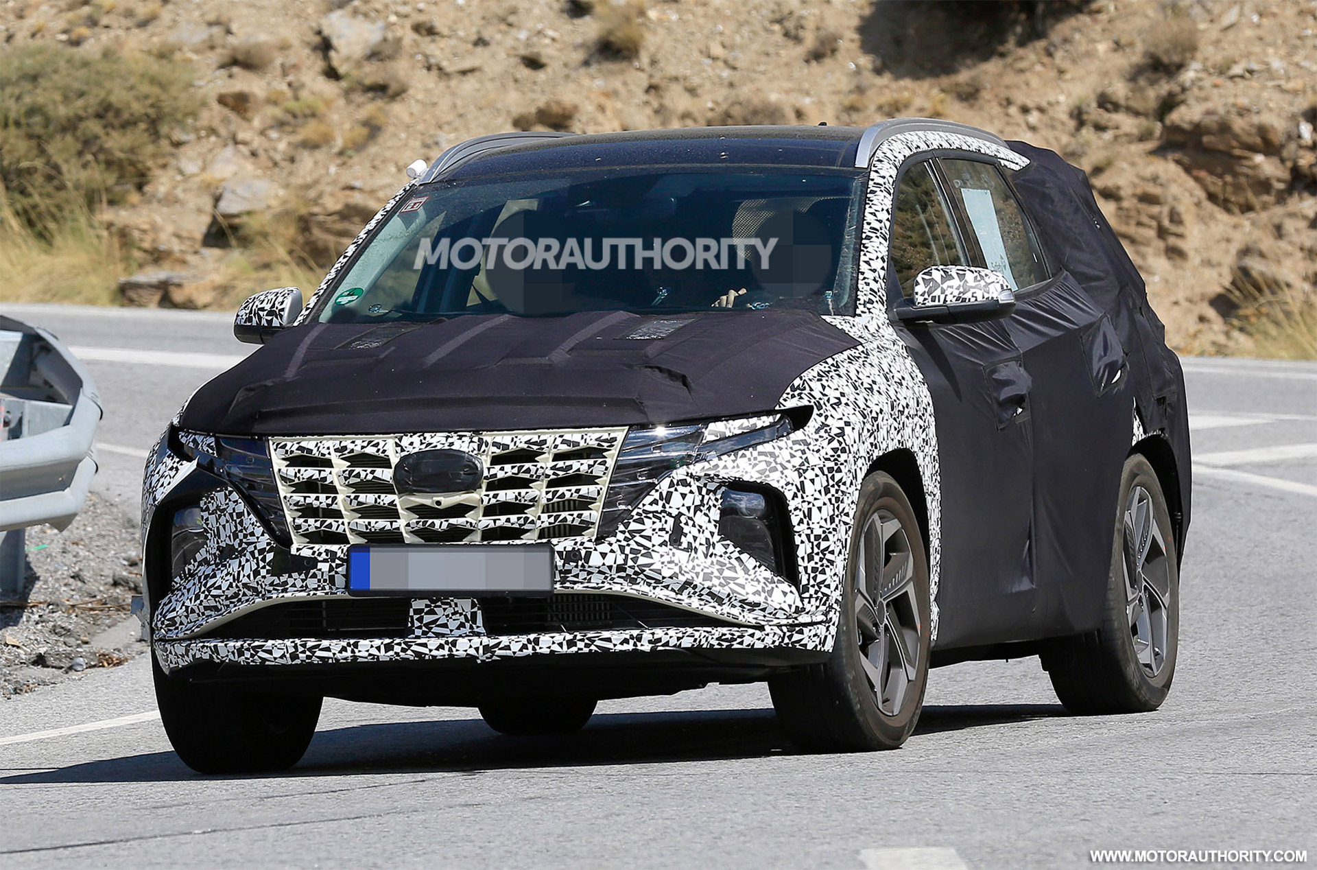 2021 hyundai tucson spy shots