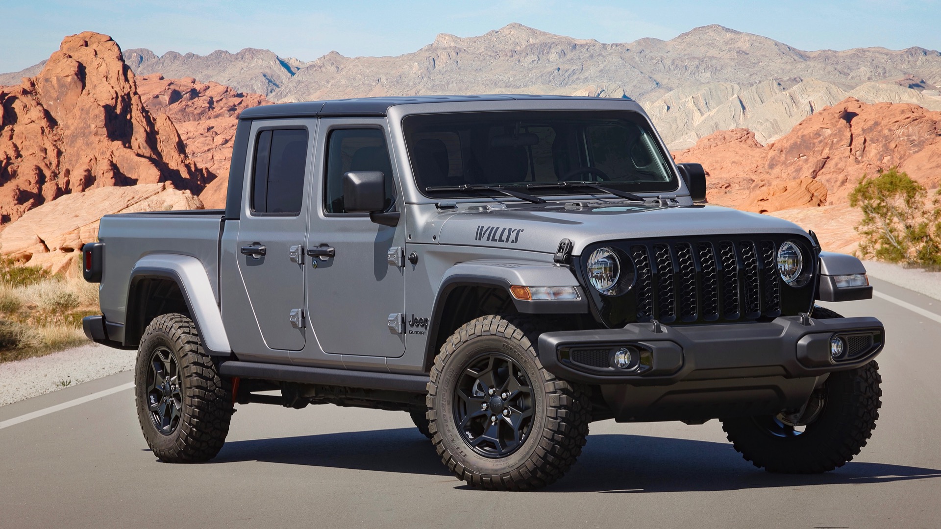 2021 Jeep Gladiator Willys adds off-road hardware to lower trim levels
