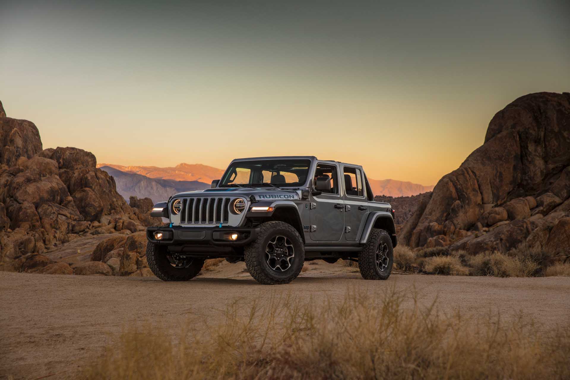 Off-road lift kit for Jeep Wrangler 4xe is a plug-in hybrid first