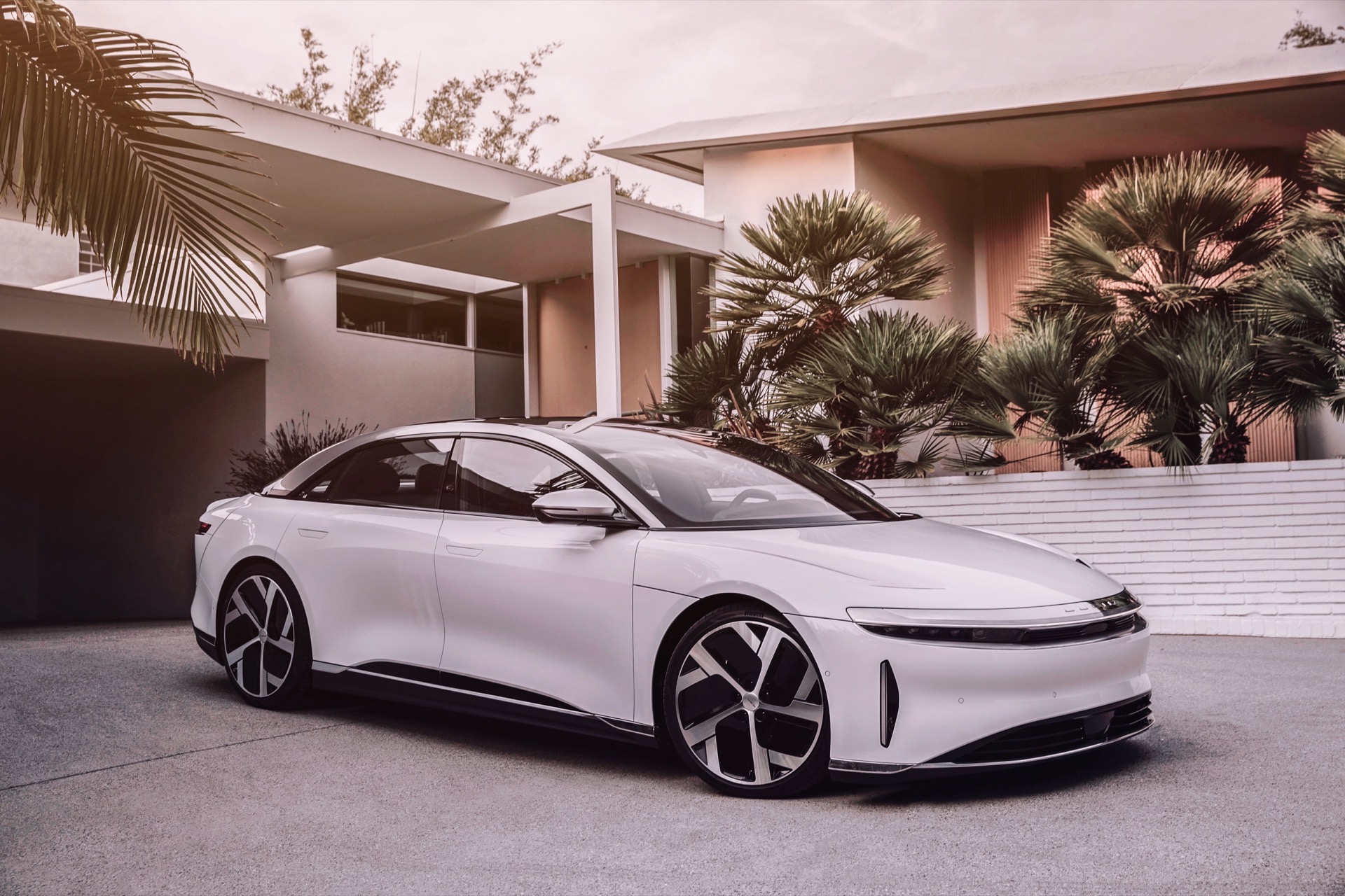 lucid air electric car