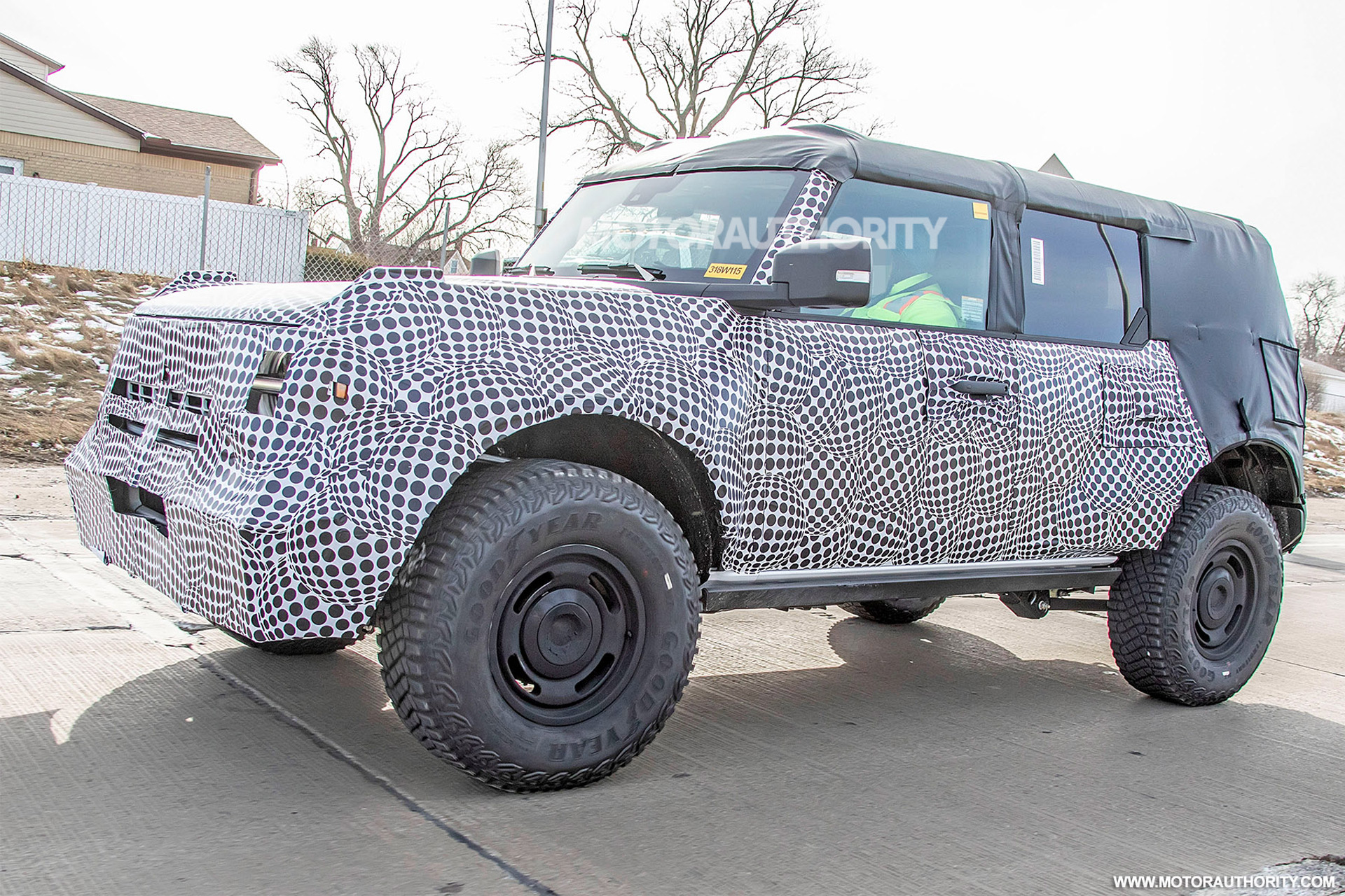 2022 Ford Bronco Heritage Edition spy shots: Retro touches on the way