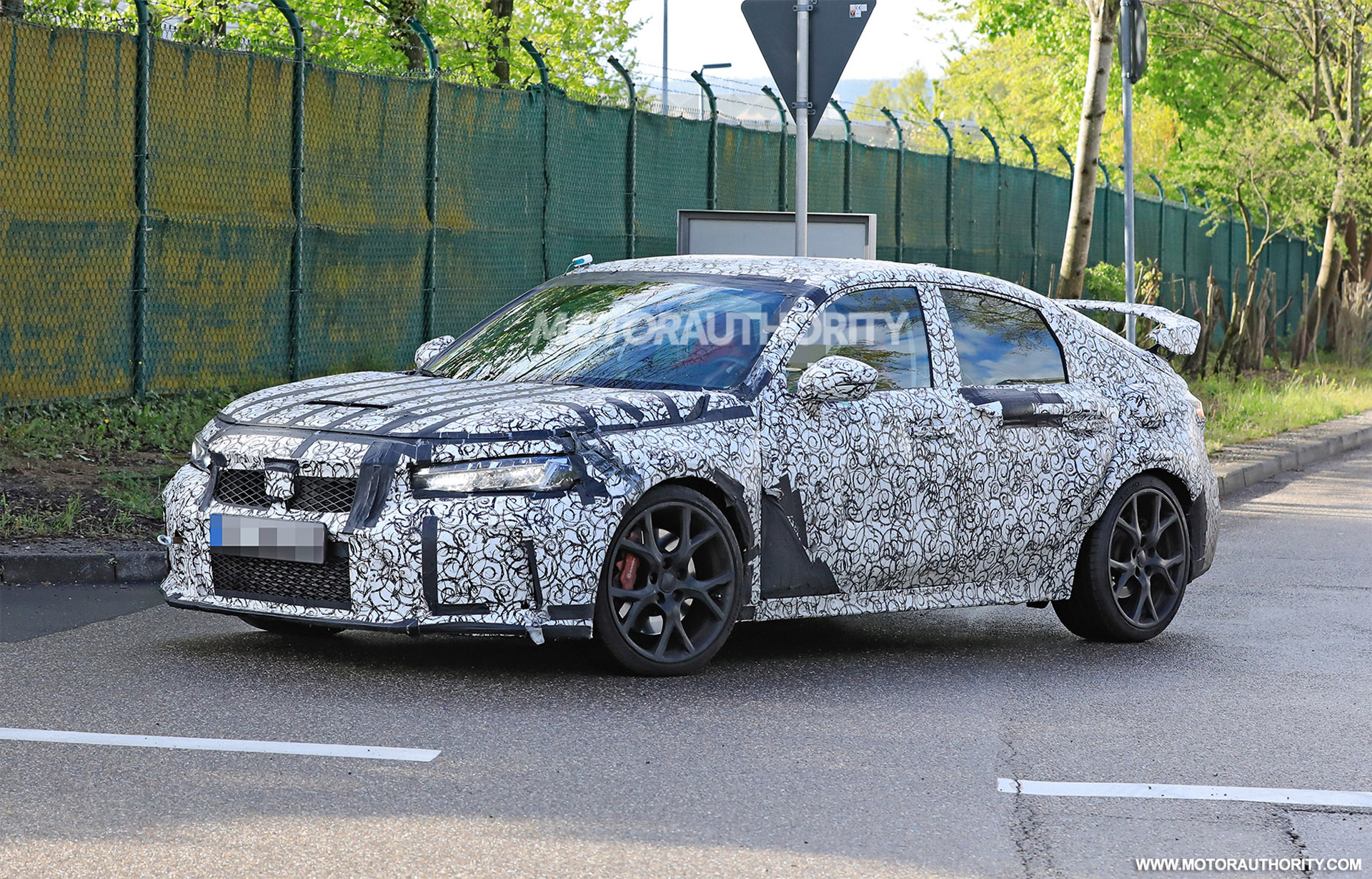 22 Honda Civic Type R Spy Shots Redesigned Hot Hatch Coming Soon