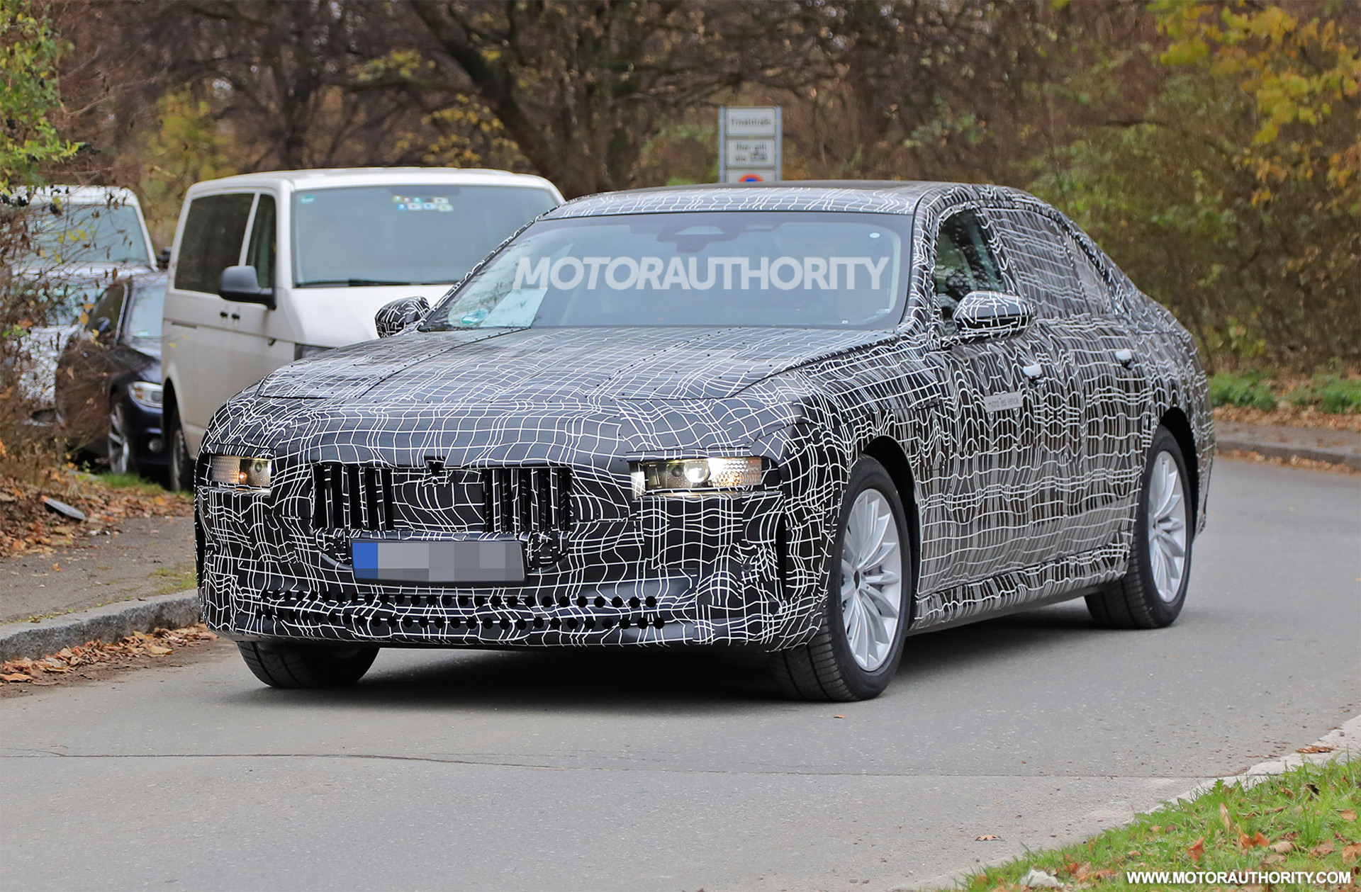 2023 BMW 7Series spy shots Redesigned flagship sedan takes shape