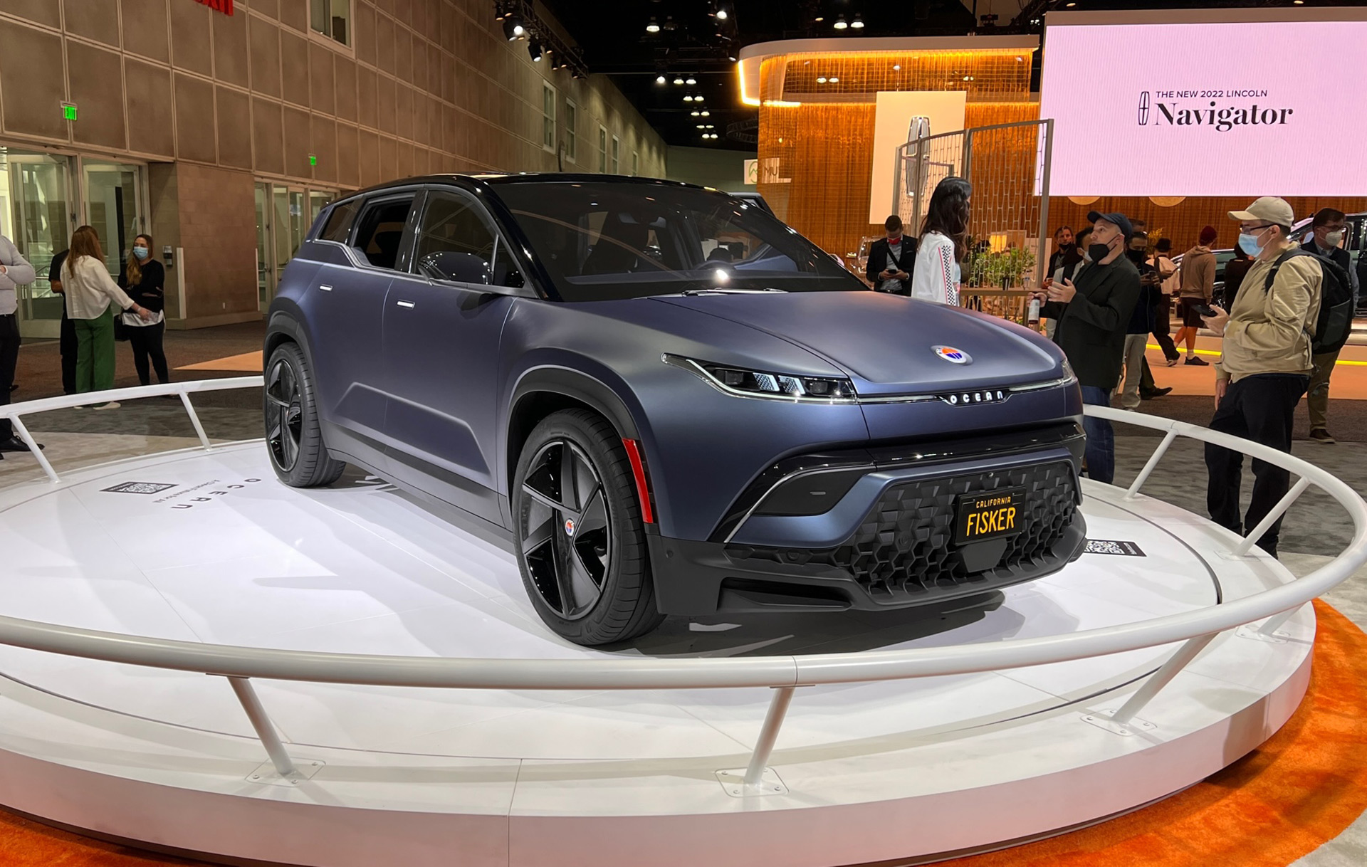 2023 Fisker Ocean prototype - 2021 Los Angeles Auto Show