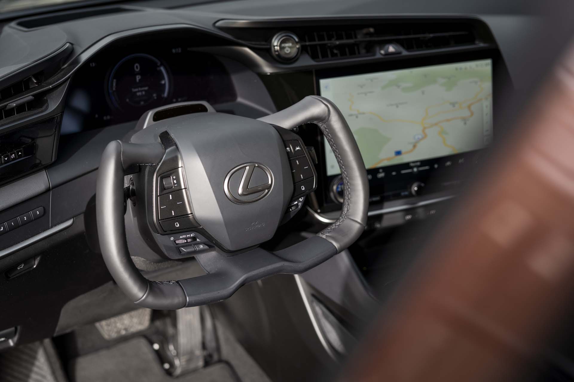 Lexus’ yoke and steer-by-wire system paves the way to the future
