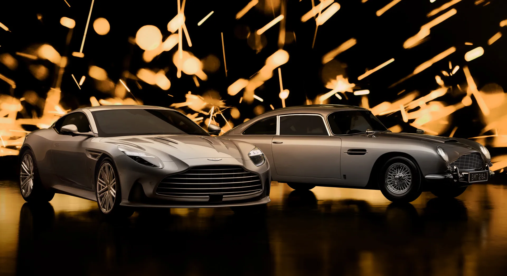 Bespoke Aston Martin DB12 marks “Goldfinger” 60th anniversary