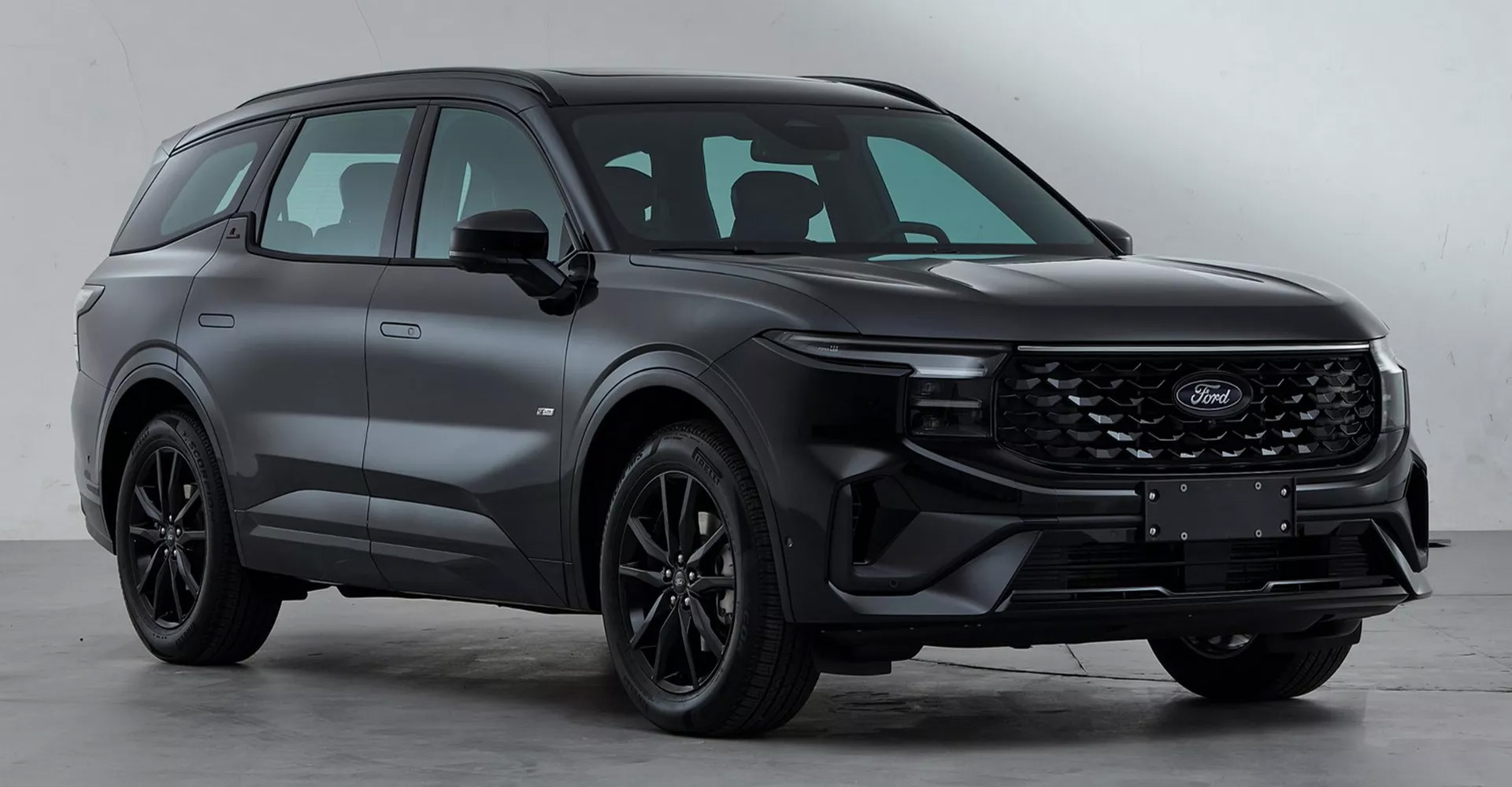 Edge China Rear 2024 Ford Edge for China spied