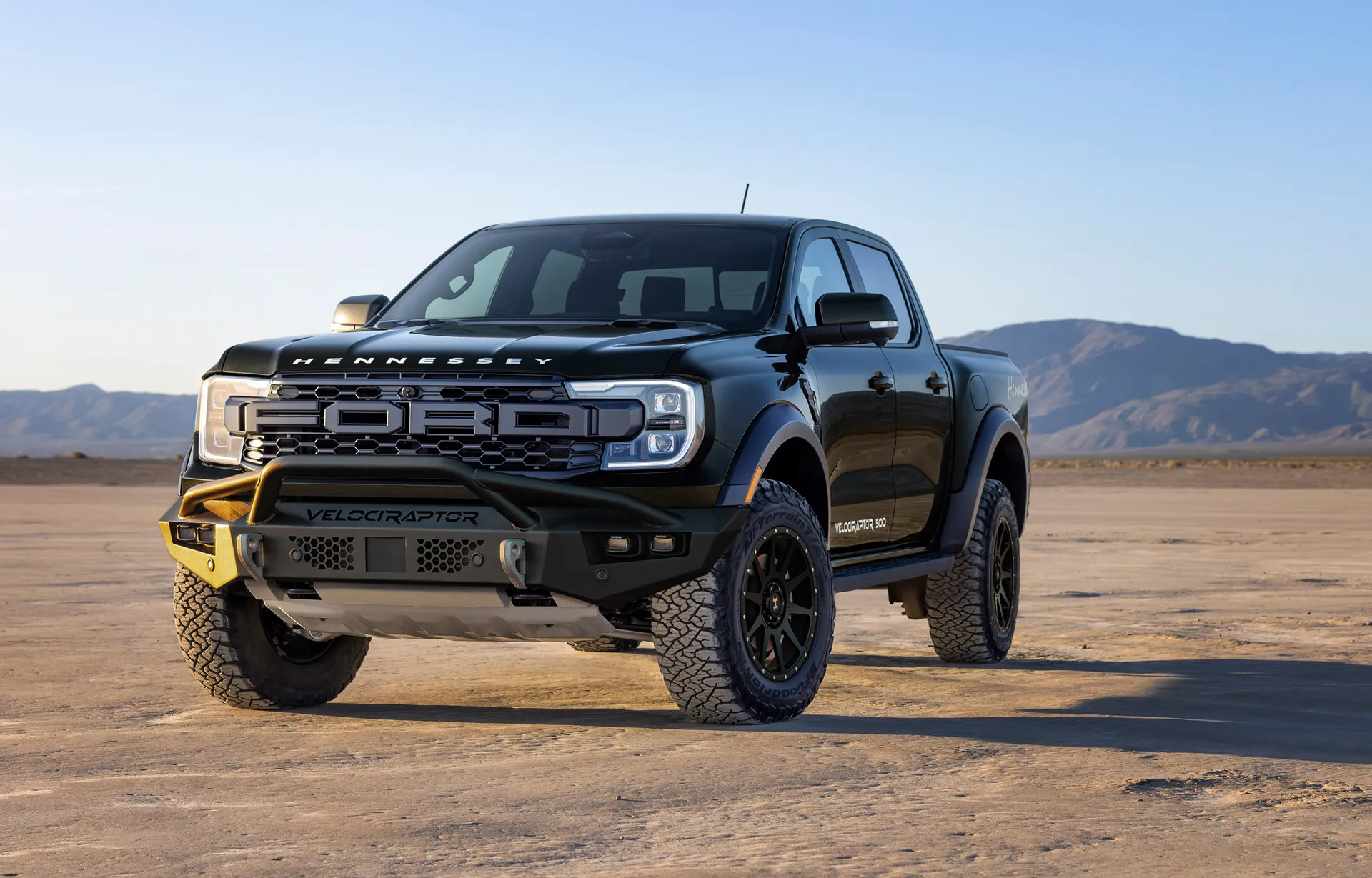 Hennessey takes 2024 Ford Ranger Raptor to 500 hp for 24,950