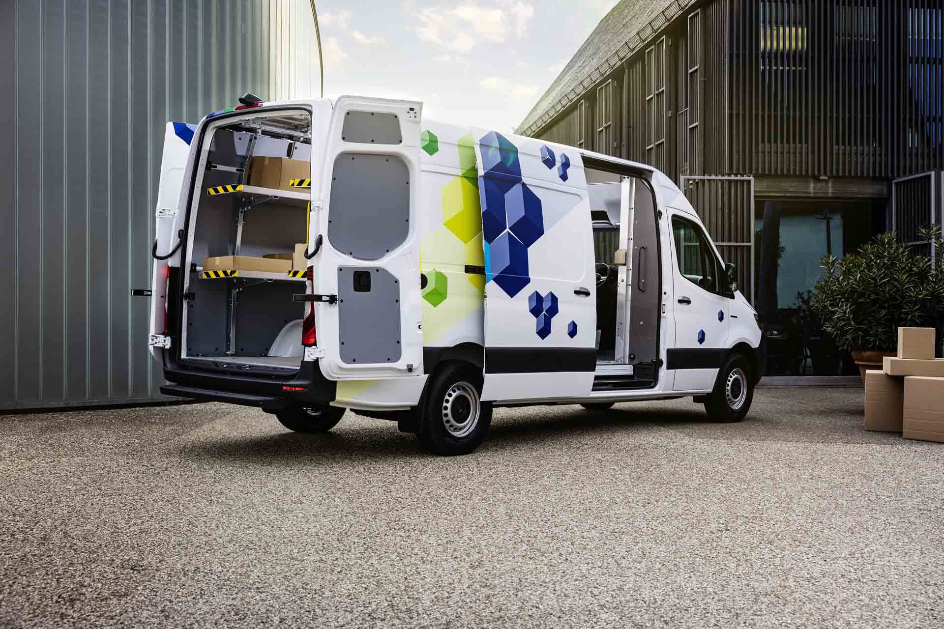 2024 MercedesBenz eSprinter plugs electric vanlife into daily work