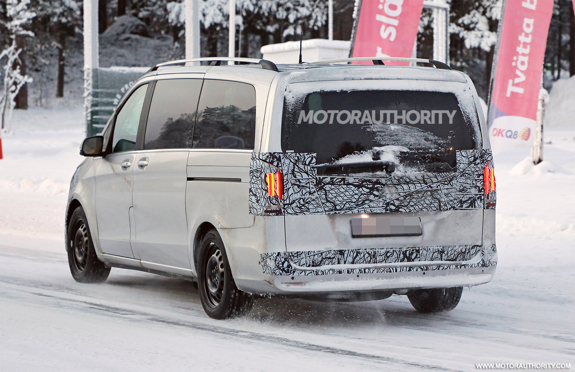 2024 MercedesBenz VClass spy shots