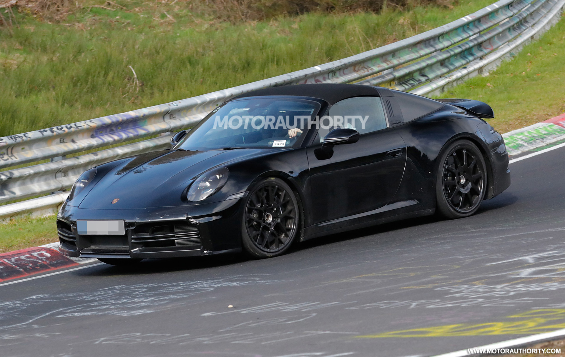 2024 Porsche 911 Targa spy photographs Nwn