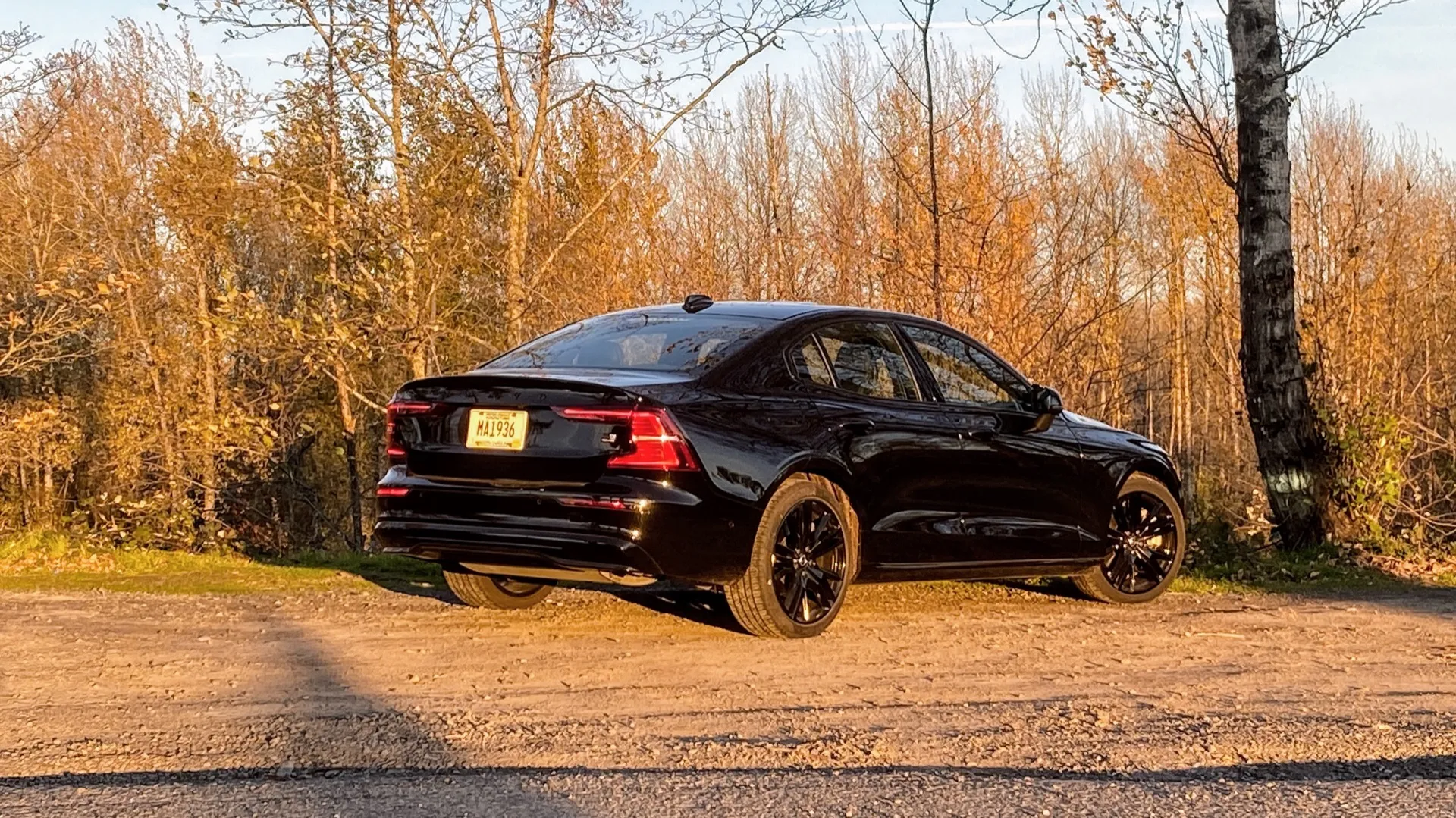 2024 Volvo S60 Recharge Black Edition Ultimate gets the top feature set of this PHEV lineup