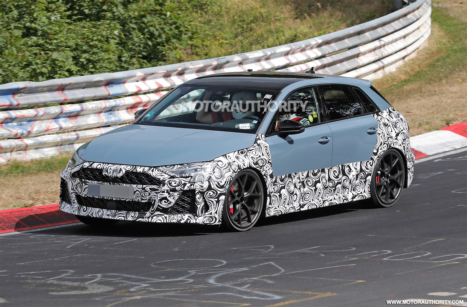 2025 Audi RS 3 Sportback spy photographs Motocourt