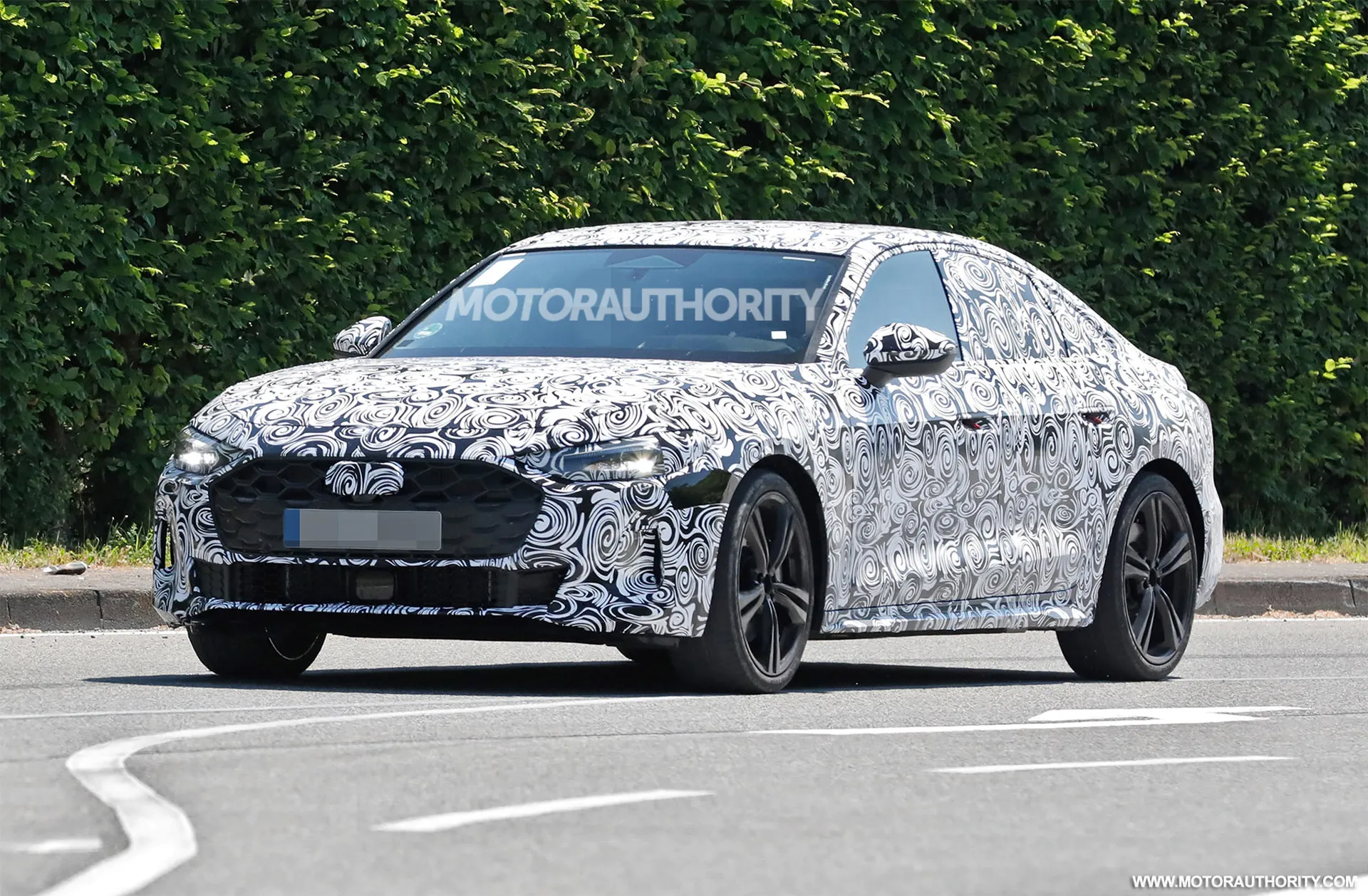 2025 Audi S5 Sportback spied at the 'Ring