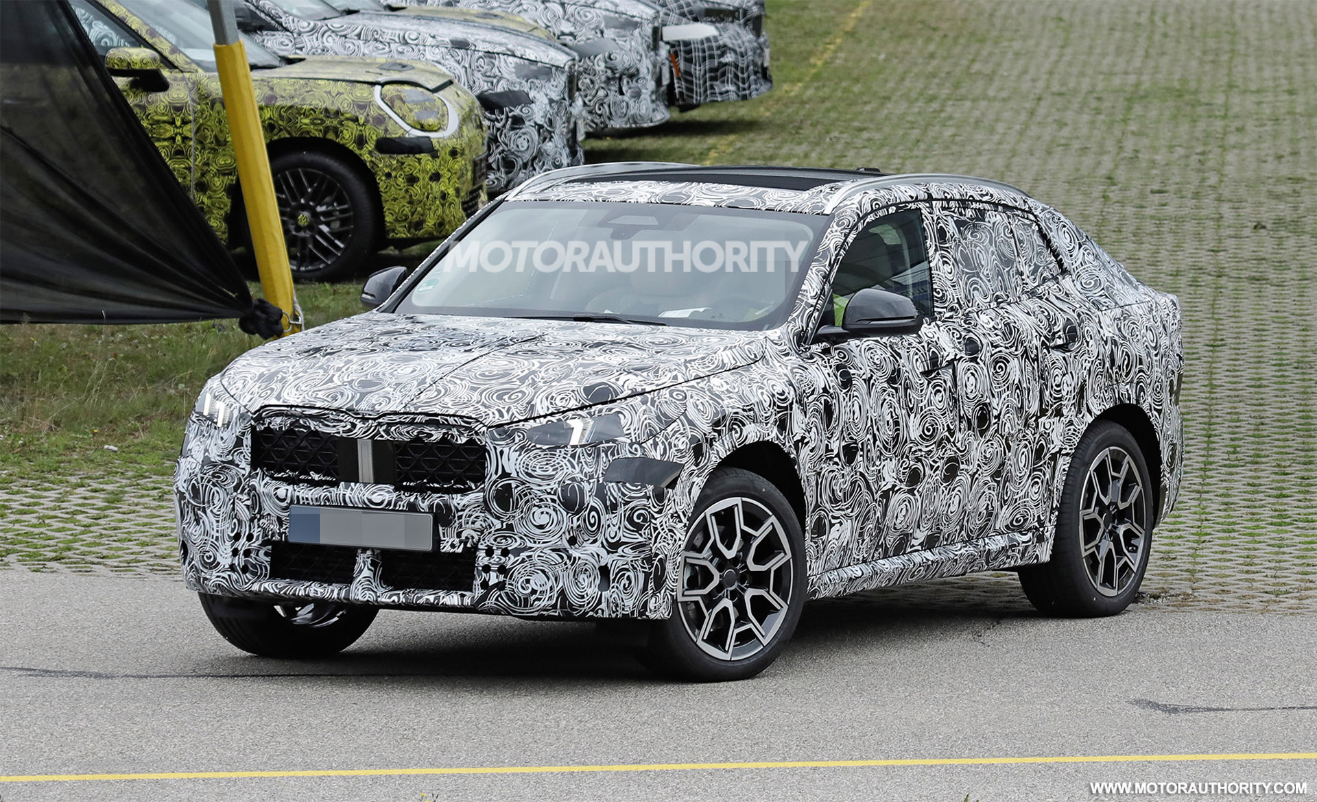 2025 BMW X4 spy shots Bolder look planned for redesigned coupelike