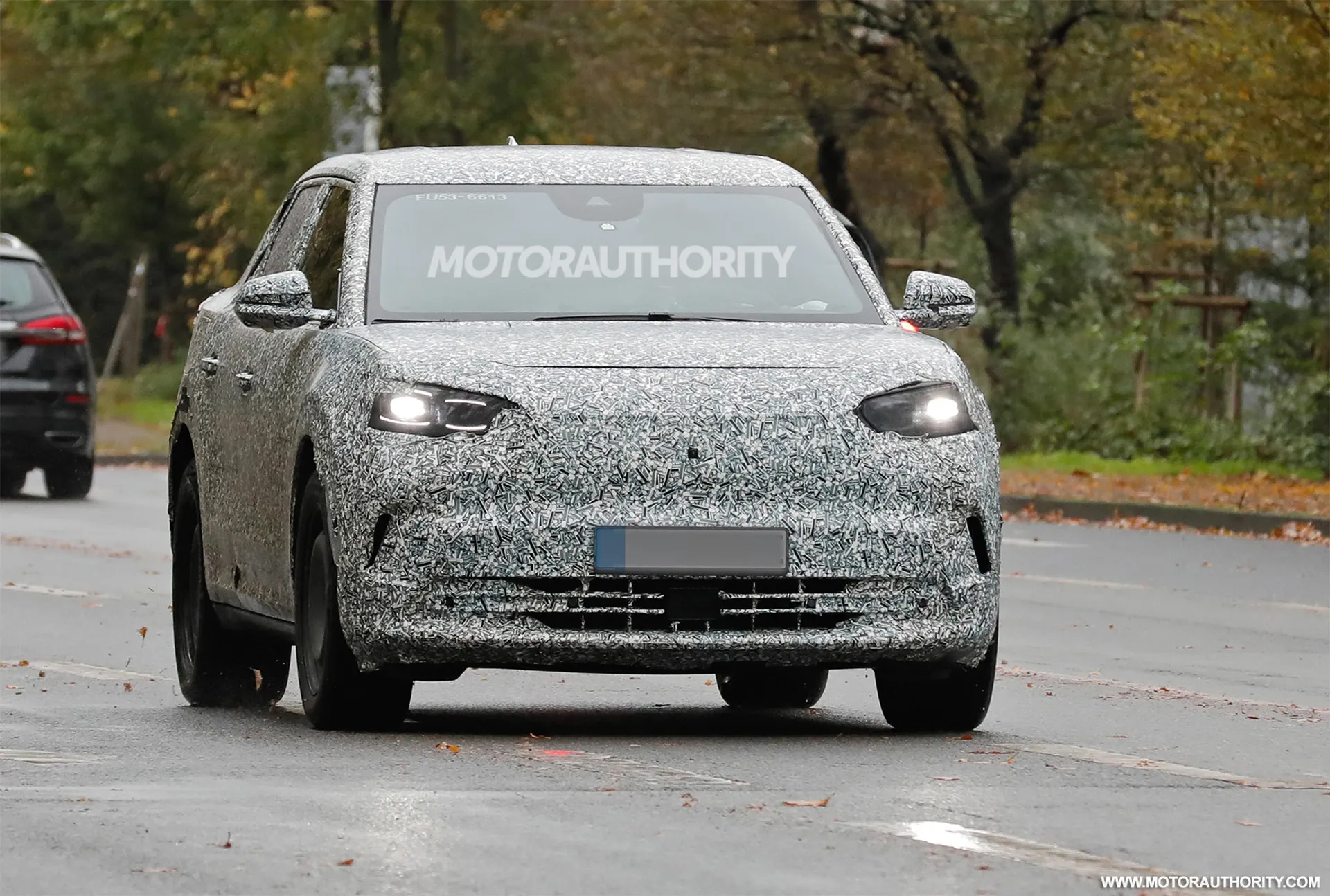 2025 Ford Capri electric crossover for Europe spied