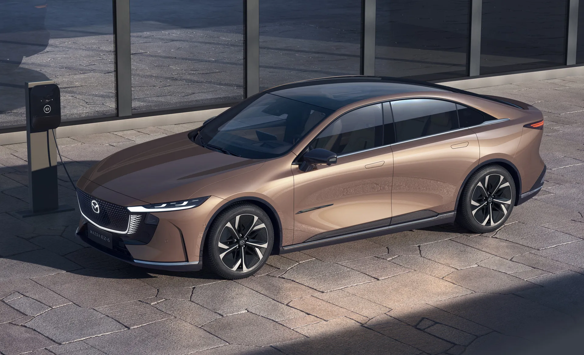 Mazda applies its design flair to China with EZ-6 electric sedan