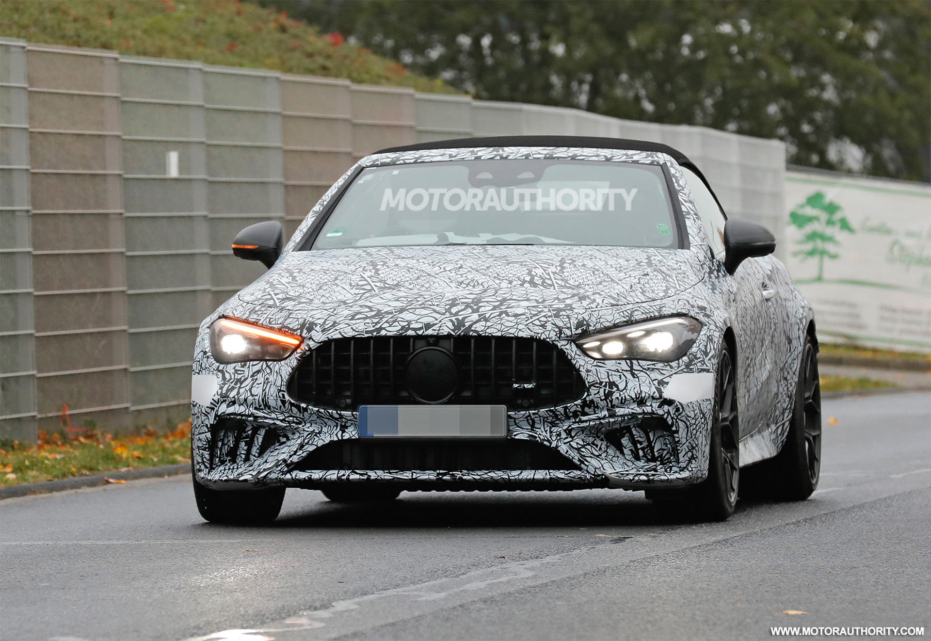 2025 MercedesBenz AMG CLE 63 S E Efficiency Cabrio spied Motocourt