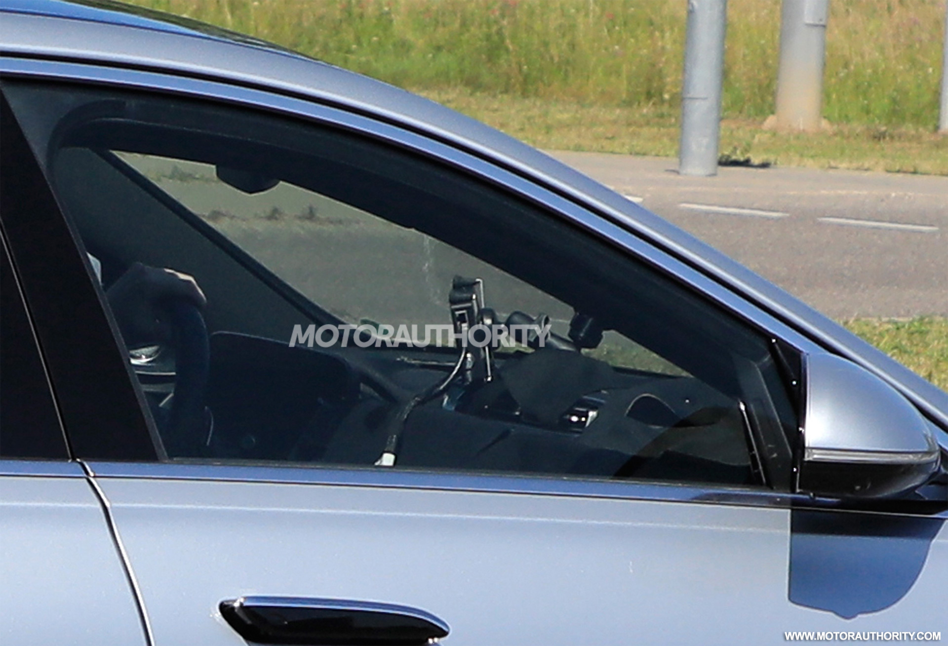 2025 MercedesBenz SClass spy shots Midcycle update already in testing