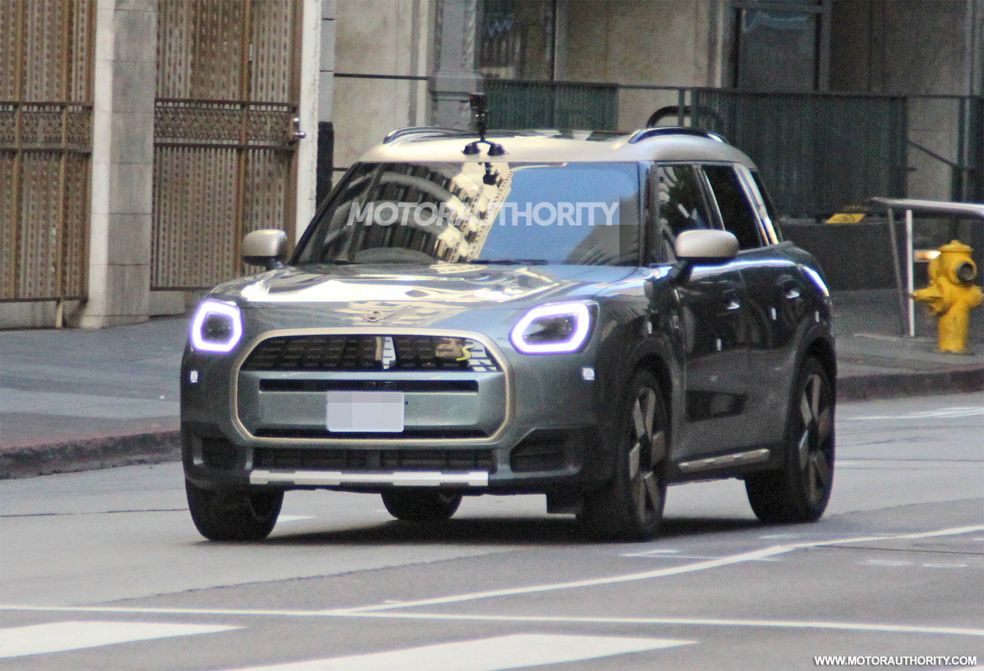 2025 Mini Countryman spy pictures and video - offroadingblog.com