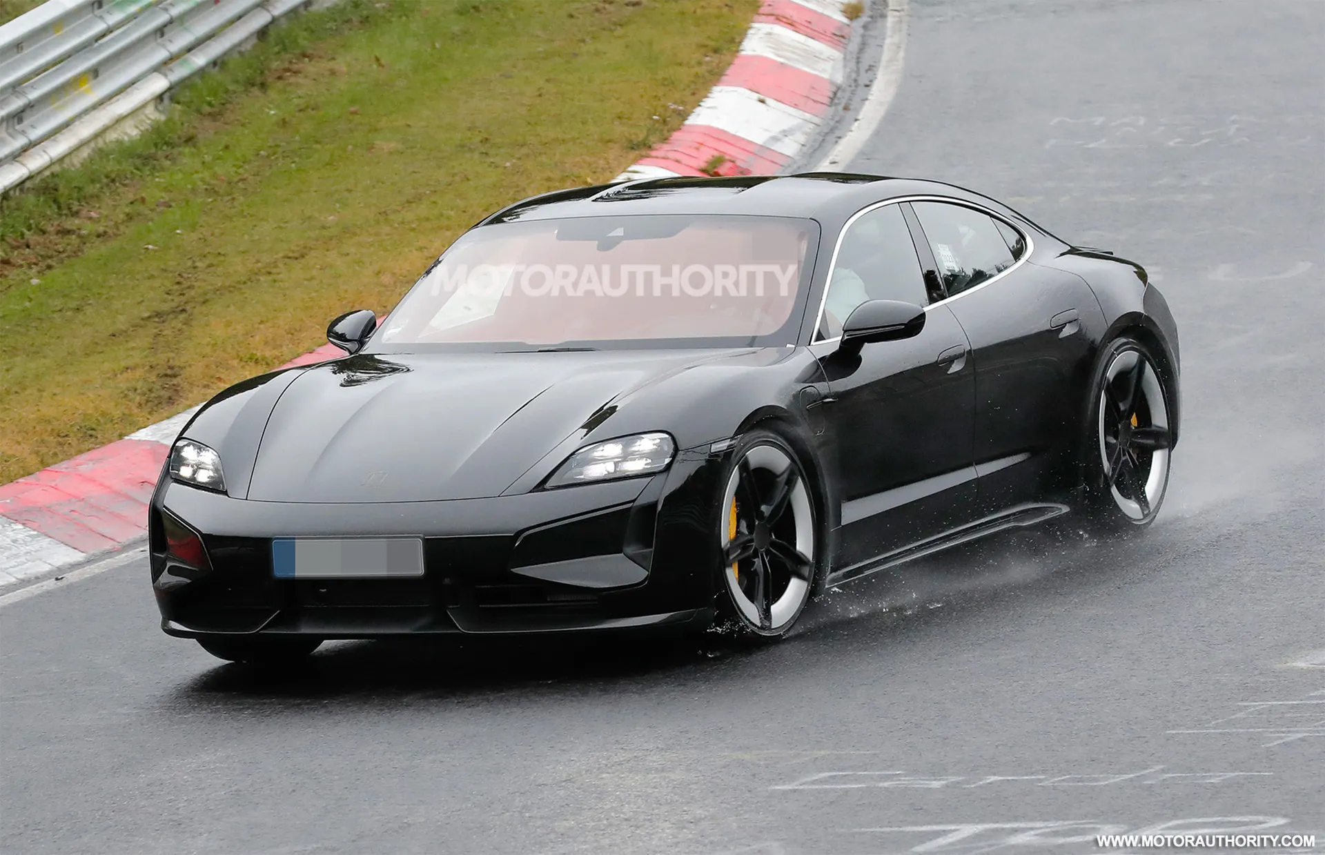 2025 Porsche Taycan sheds all camouflage in latest spy shots