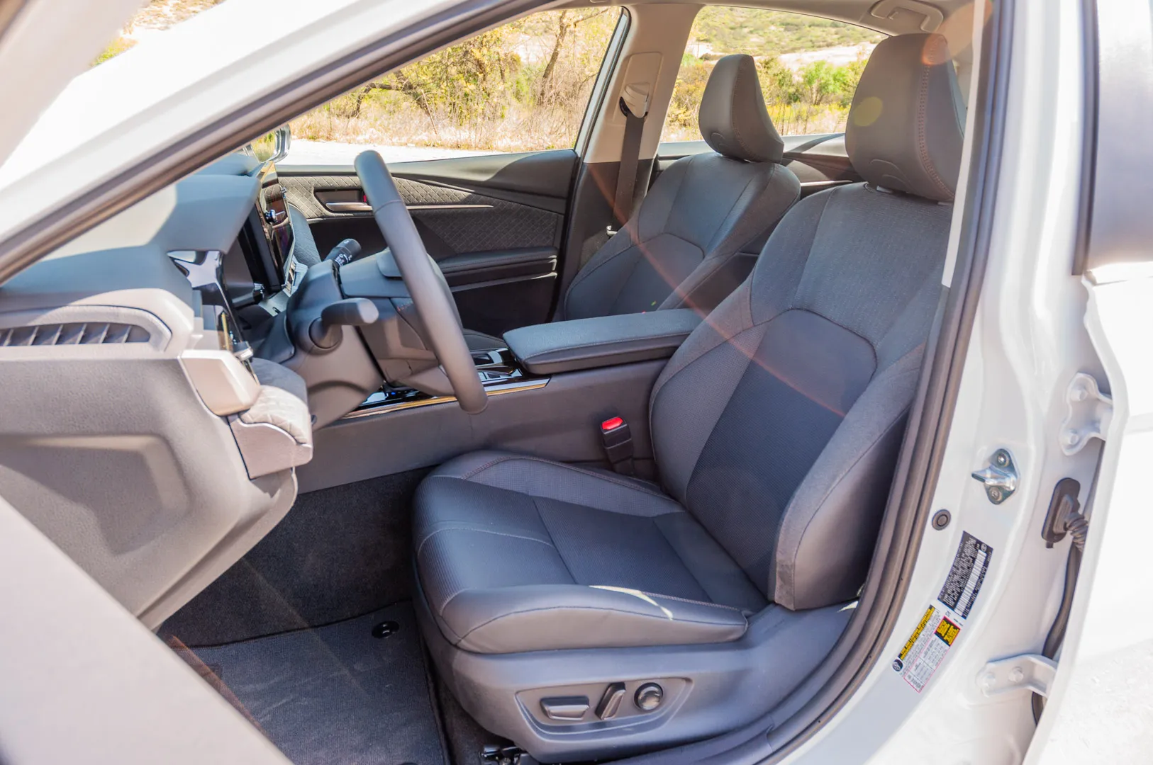 2025 Toyota Camry boot and trunk cargo space showing segment-leading 15.1 cubic feet capacity