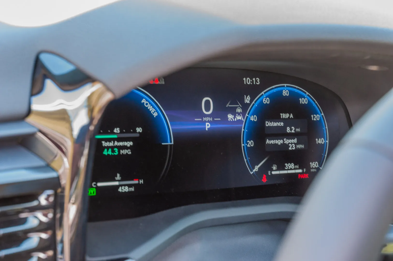 2025 Toyota Camry in Midnight Black Metallic three-quarter view