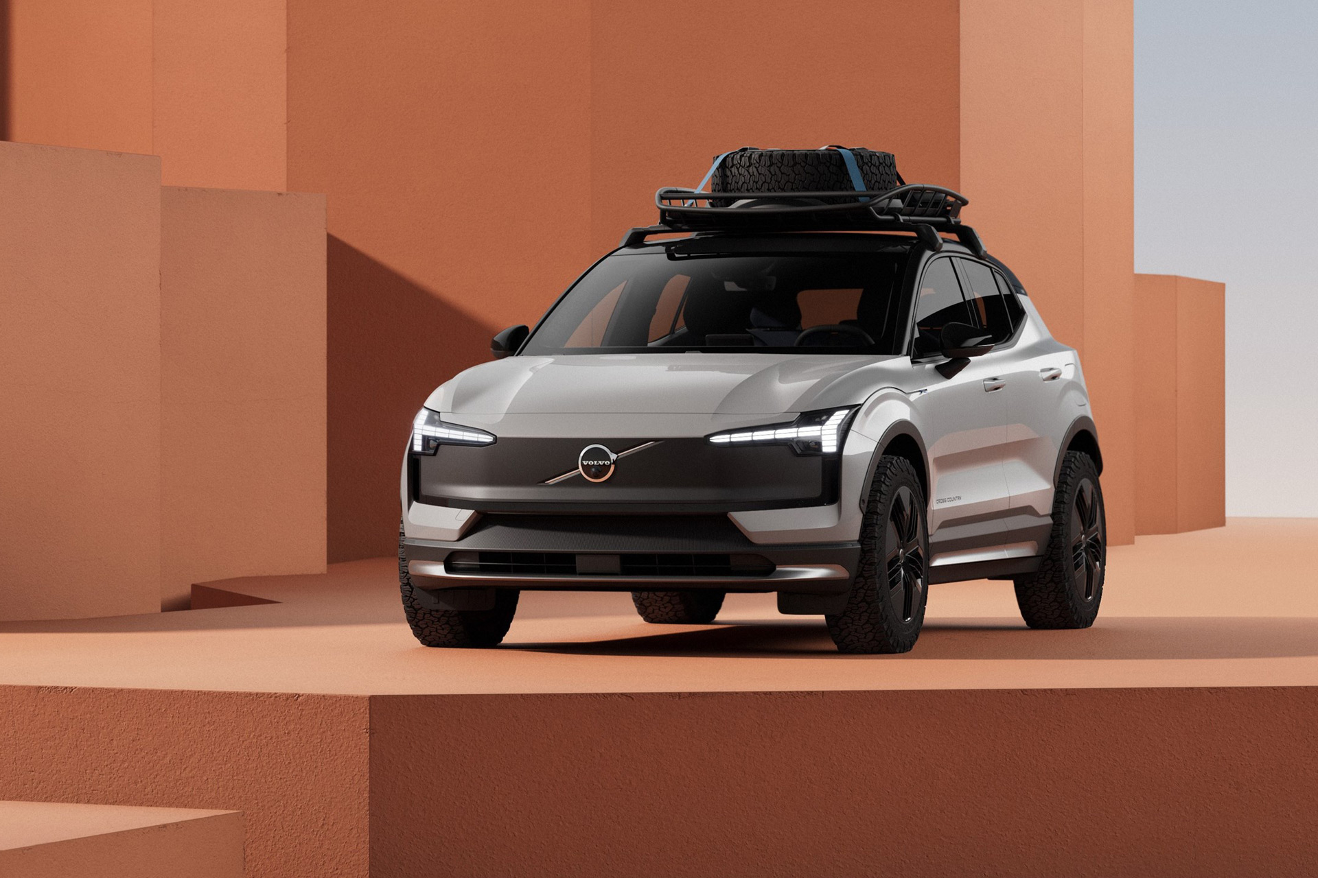 2025 Volvo EX30 revealed in rugged Cross Country guise