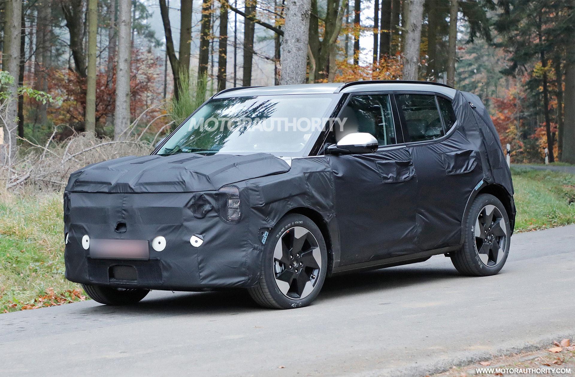 2026 Kia EV2 spied for first time