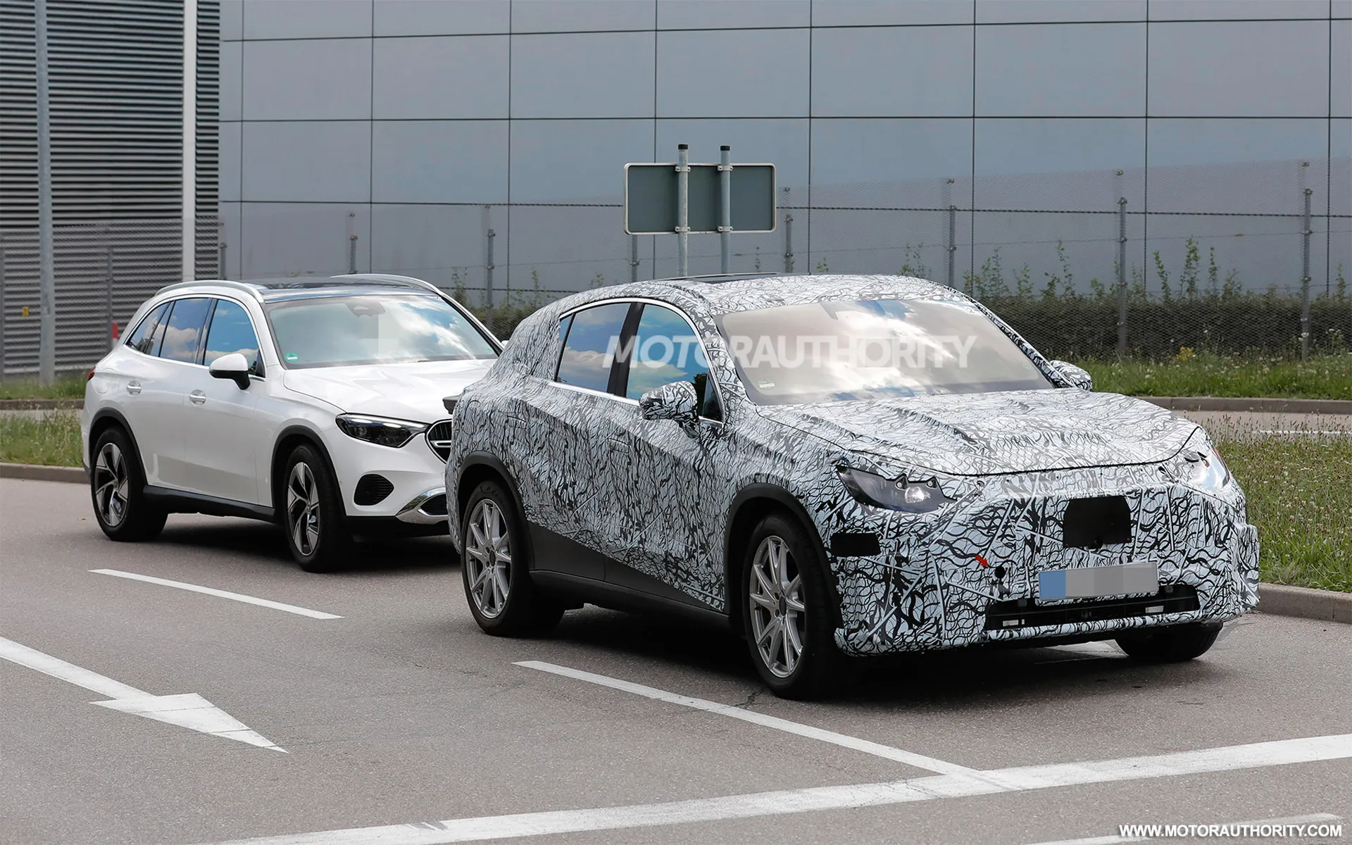 2026 Mercedes-Benz GLC-Class EV Spied For First Time Acquire US - Obtain US