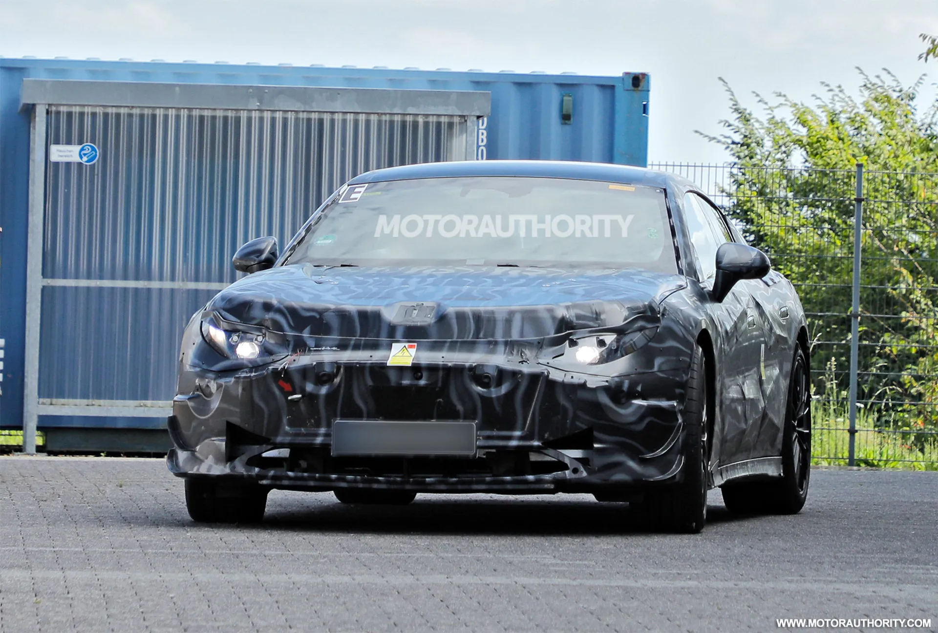 2027 Mercedes-AMG GT 4-Door Coupe EV spied again Auto Recent