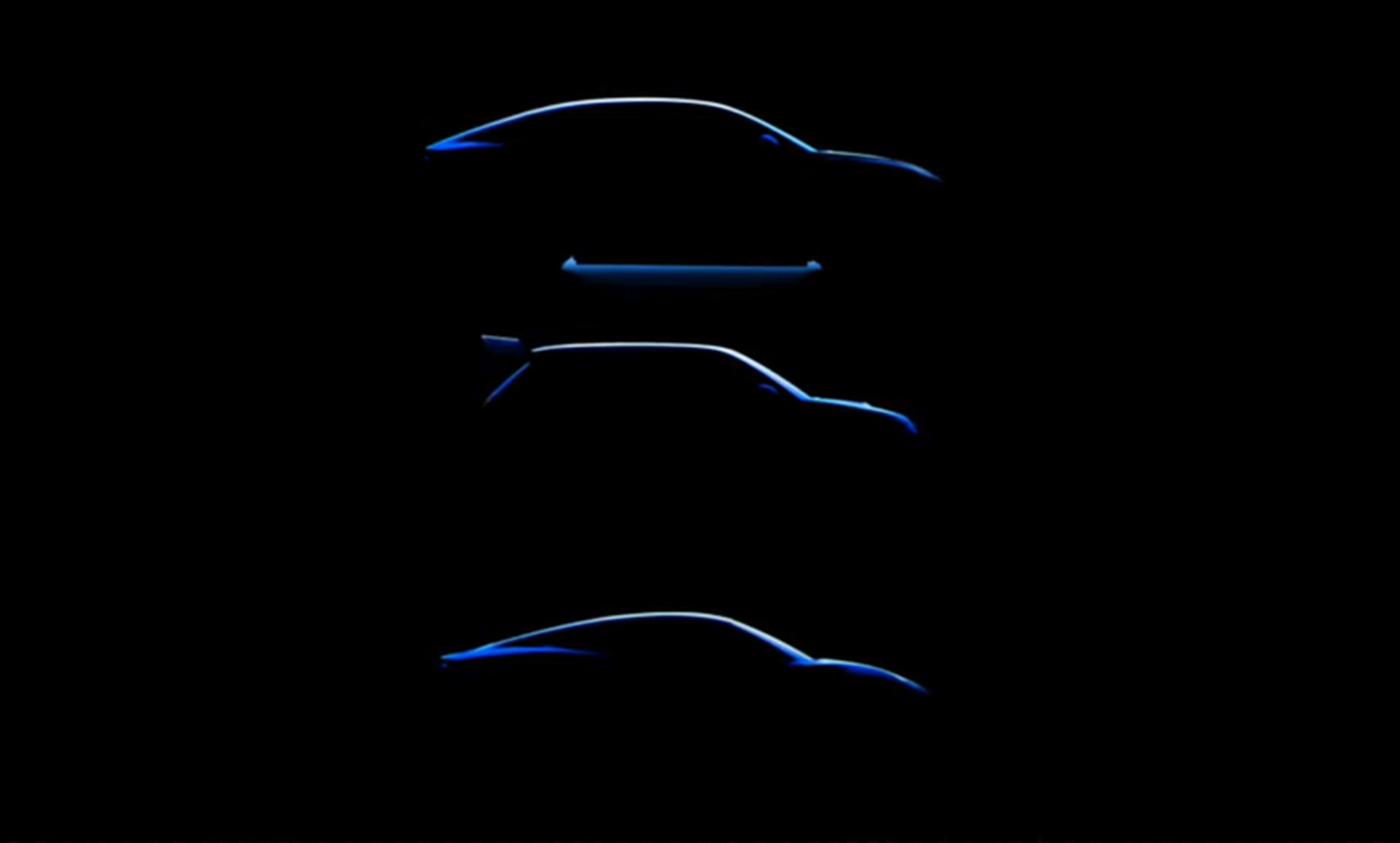 3 Alpine electric cars teased during presentation on June 30, 2021